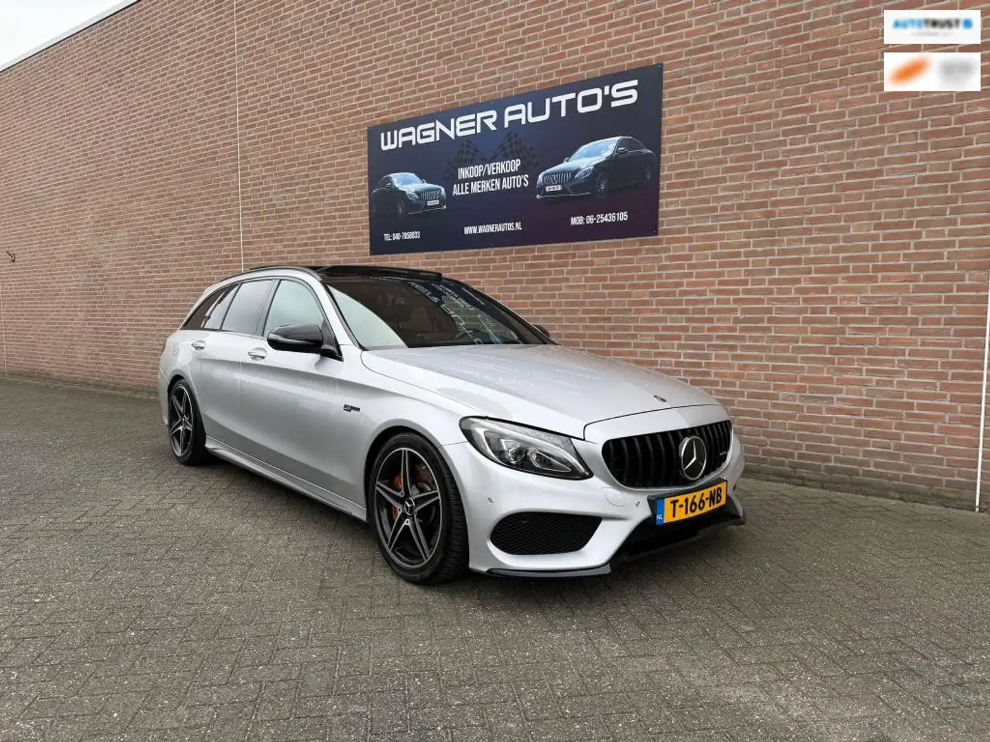 Mercedes-Benz C 43 AMG Estate 4MATIC Keyles Burmester Pano Distronic Adap Gris - 1