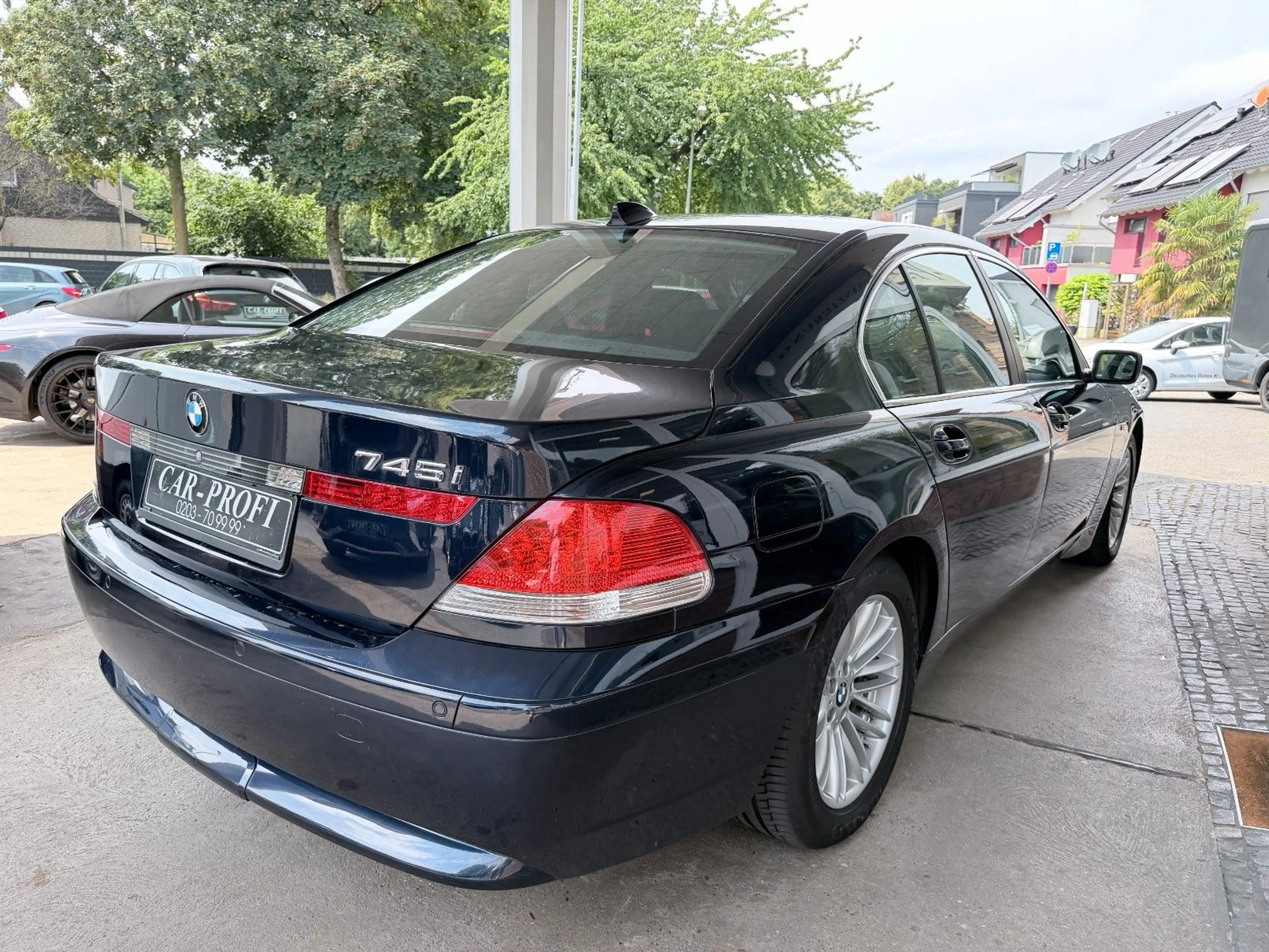 BMW 745 i A Leder/GSD/Xenon/Navi/PDC — photo 9