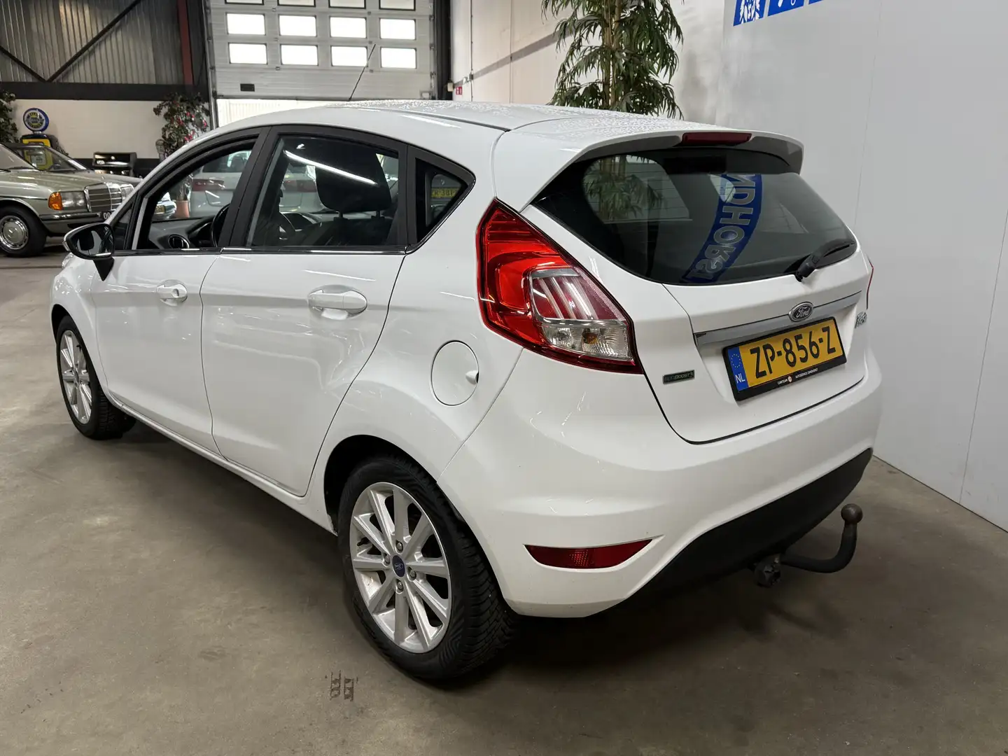 Ford Fiesta 1.0 EcoBoost Titanium // Stoelverw. // lm velgen Weiß - 2