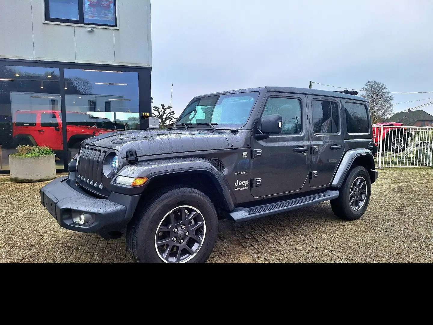 Jeep Wrangler Wrangler Unlimited 2.0 T Sahara SKY ONE TOUCH Gris - 1