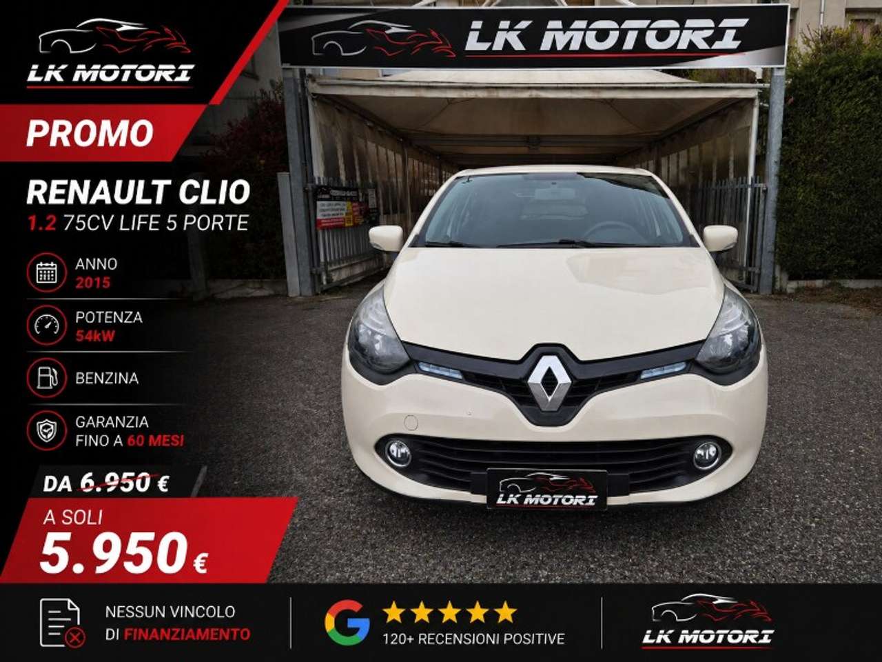 Renault Clio Clio 1.2 75CV 5 porte Life