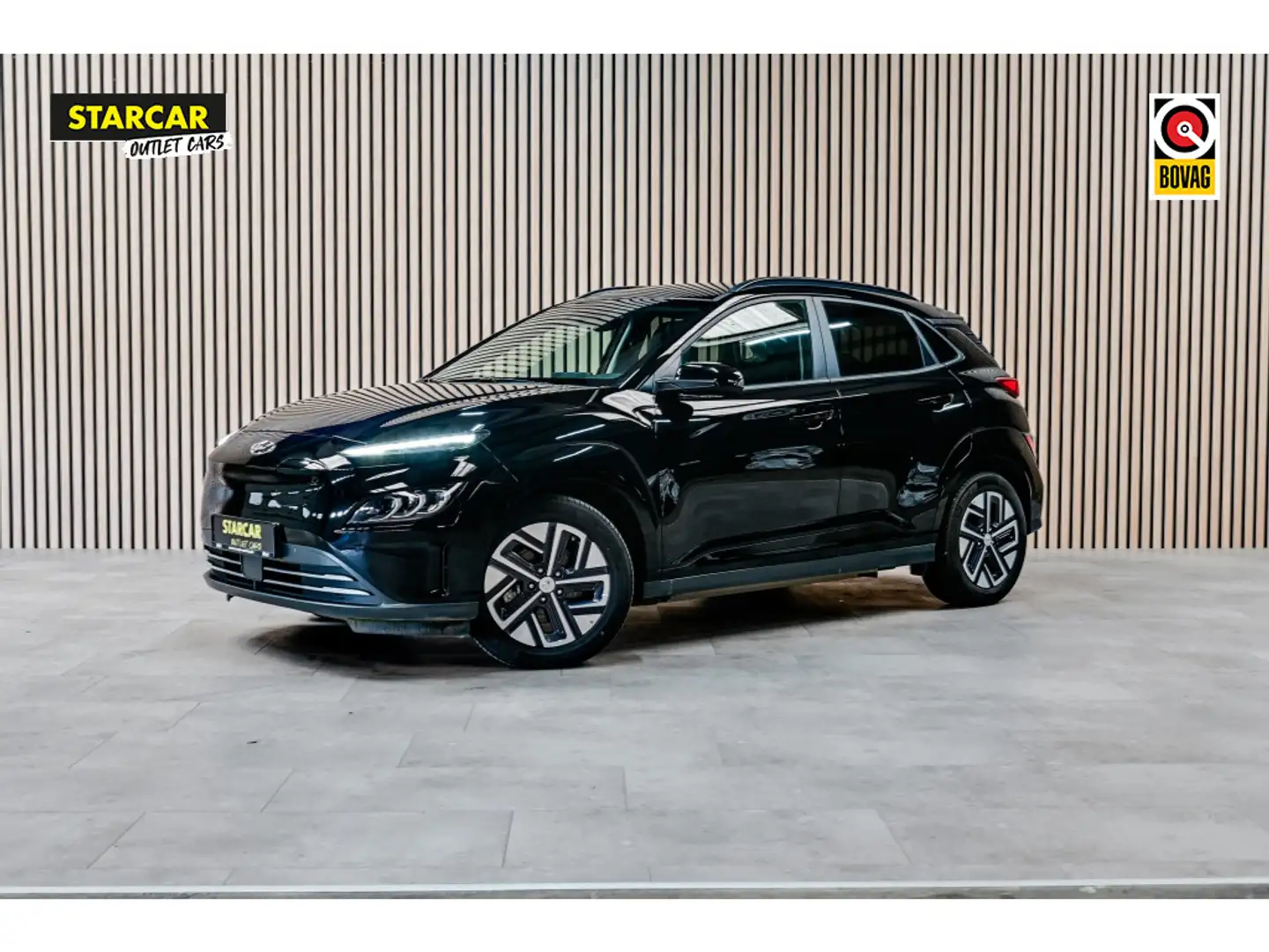 Hyundai KONA Fashion 64kWh Long Range|Krell|ACC Zwart - 1