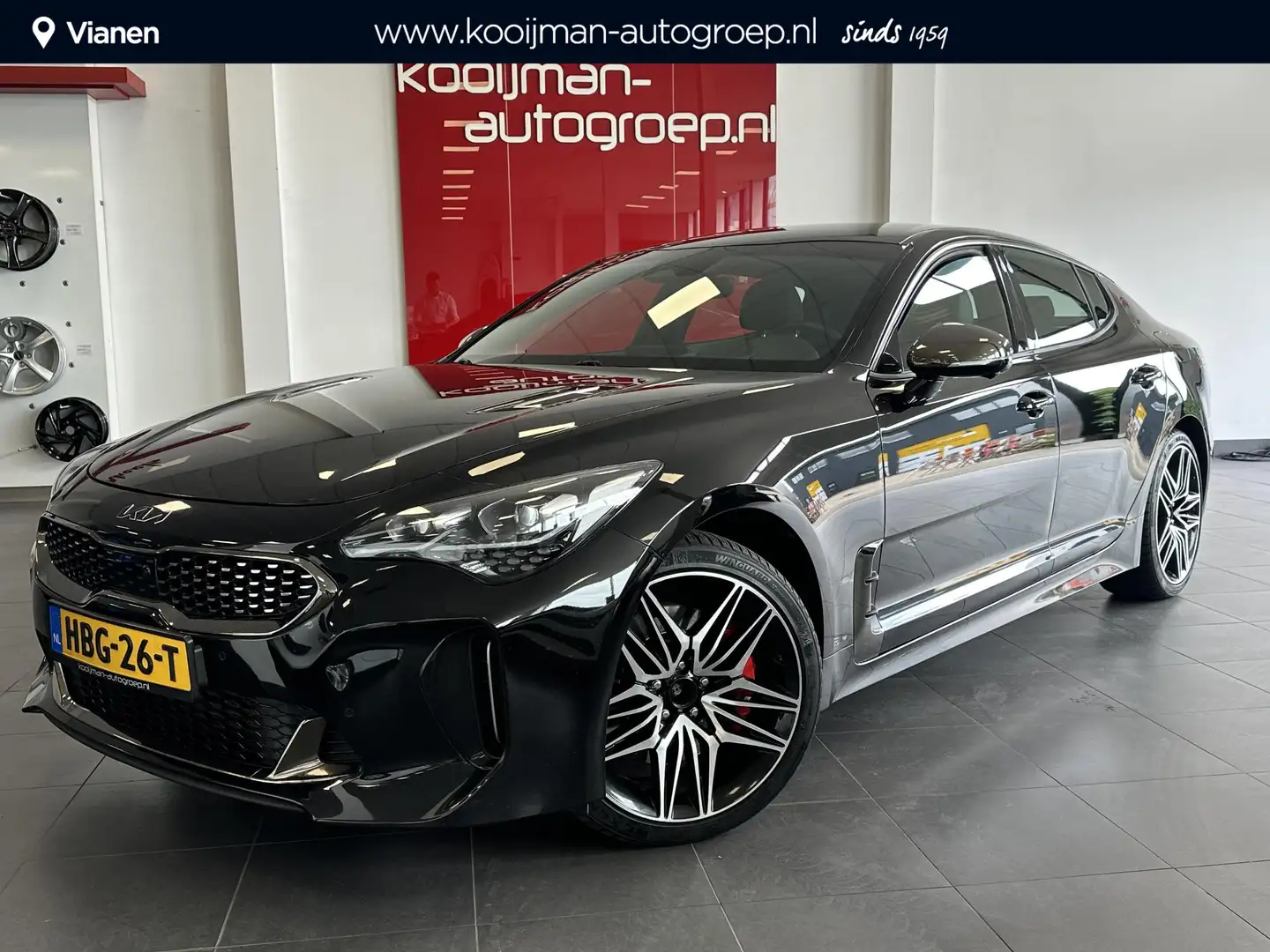 Kia Stinger 3.3 Twin Turbo V6 AWD GT PRO 370PK, AWD, BREMBO, S Negru - 1