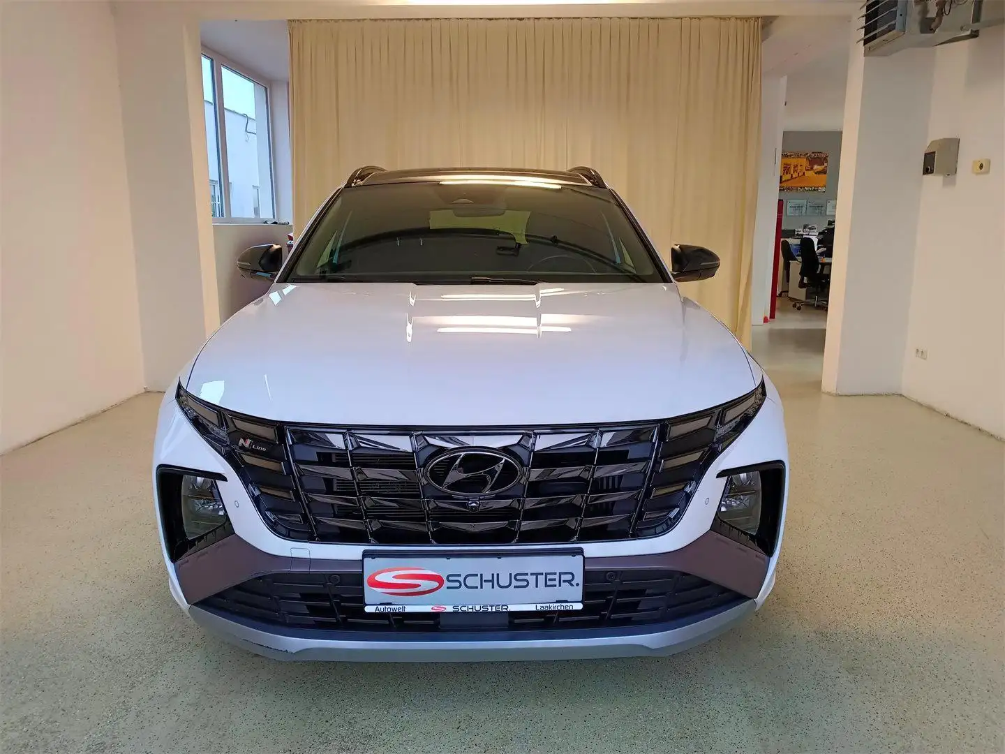 Hyundai TUCSON Tucson 1,6 T-GDI Plug-In Hybrid 4WD N-Line Weiß - 2