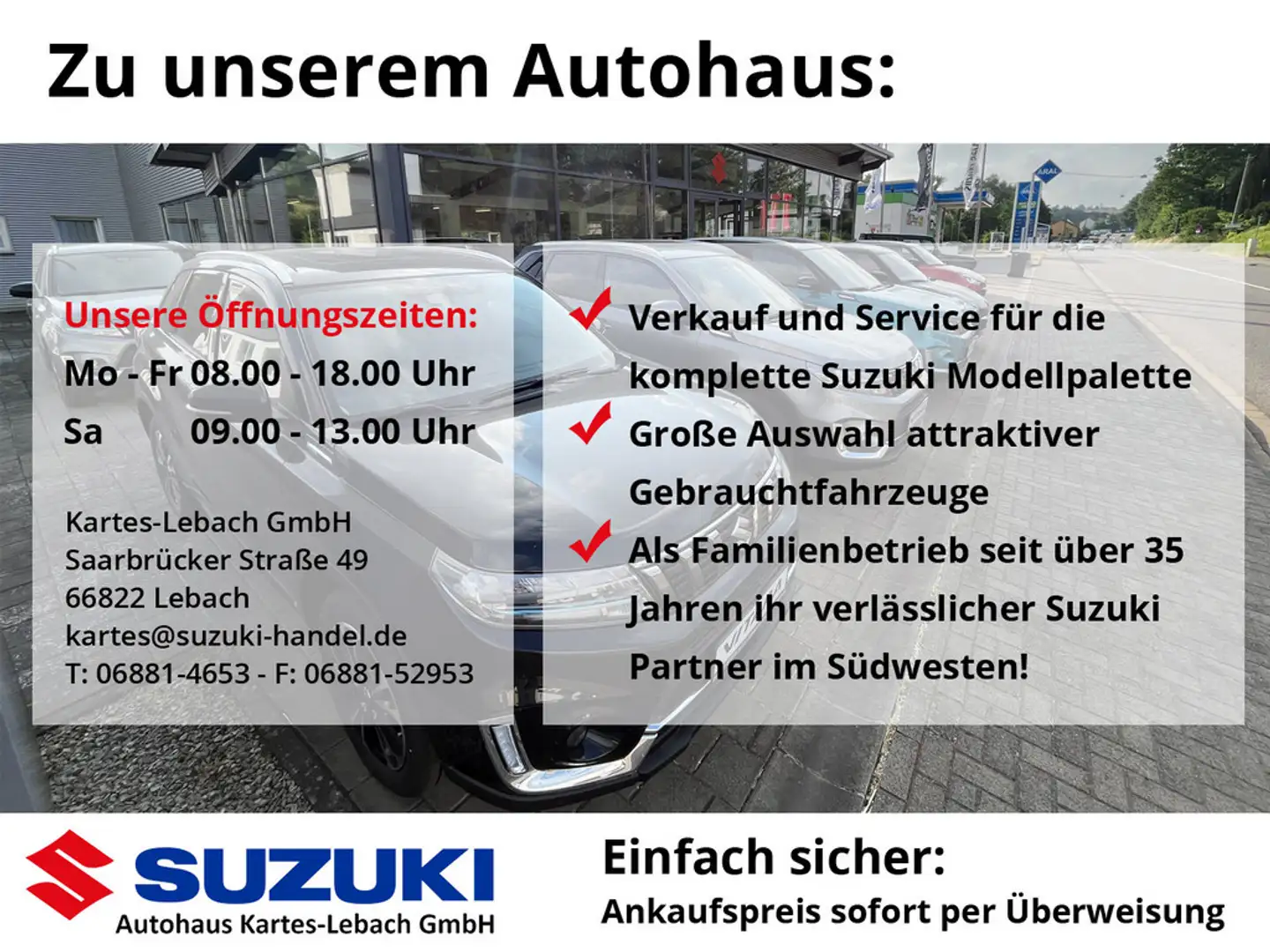 Suzuki SX4 S-Cross Comfort 1.5 DITC Hybrid  AT Cam SHZ Car Play Grau - 2