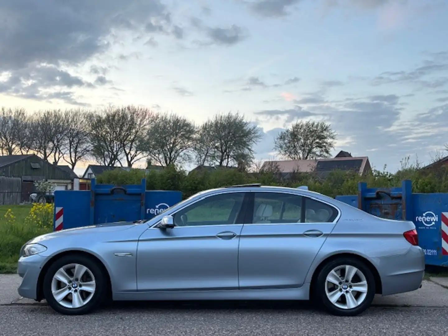 BMW Active Hybrid 5 535i ActiveHybrid High Executive Aut. ECC Audio-Na Blau - 2