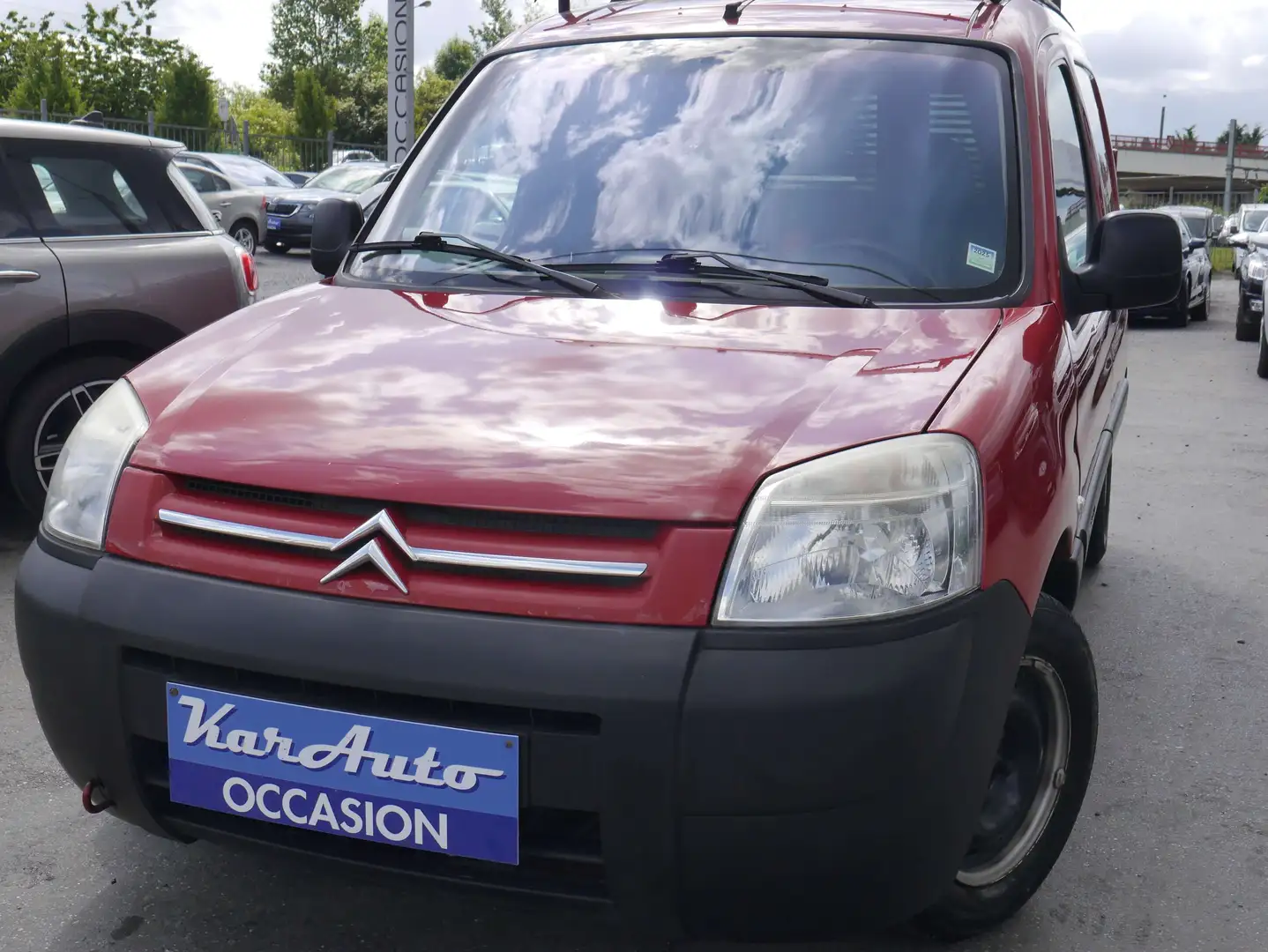 Citroen Berlingo 1.6 hdi*UTILITAIRE*AIRCO*119000KM* Rouge - 1