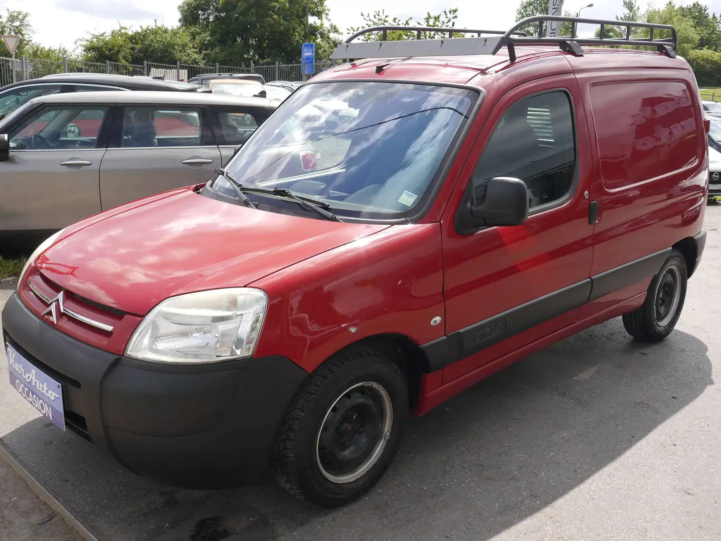Citroen Berlingo 1.6 hdi*UTILITAIRE*AIRCO*119000KM* Rouge - 2