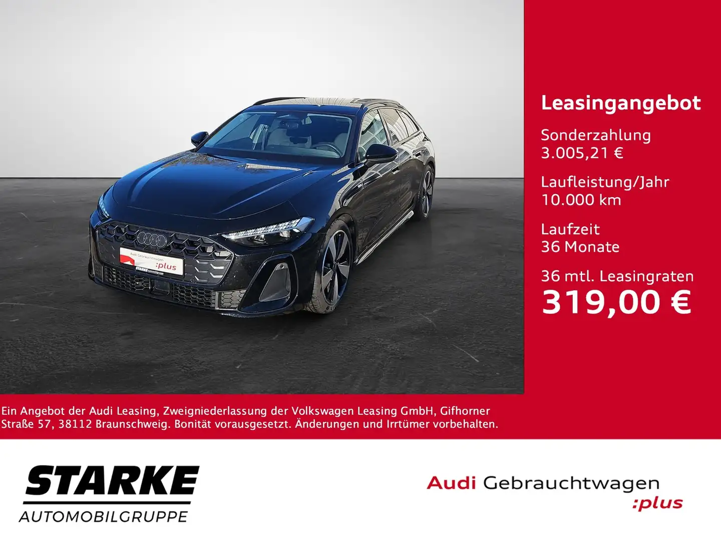 Audi A5 Avant TFSI S tronic S line Navi LED AHK 19-Zoll... Schwarz - 1