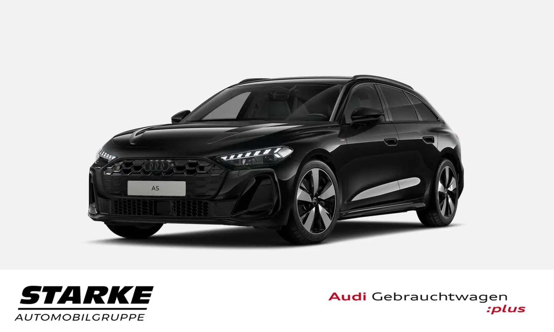 Audi A5 Avant TFSI S tronic S line Navi LED AHK 19-Zoll... Noir - 2