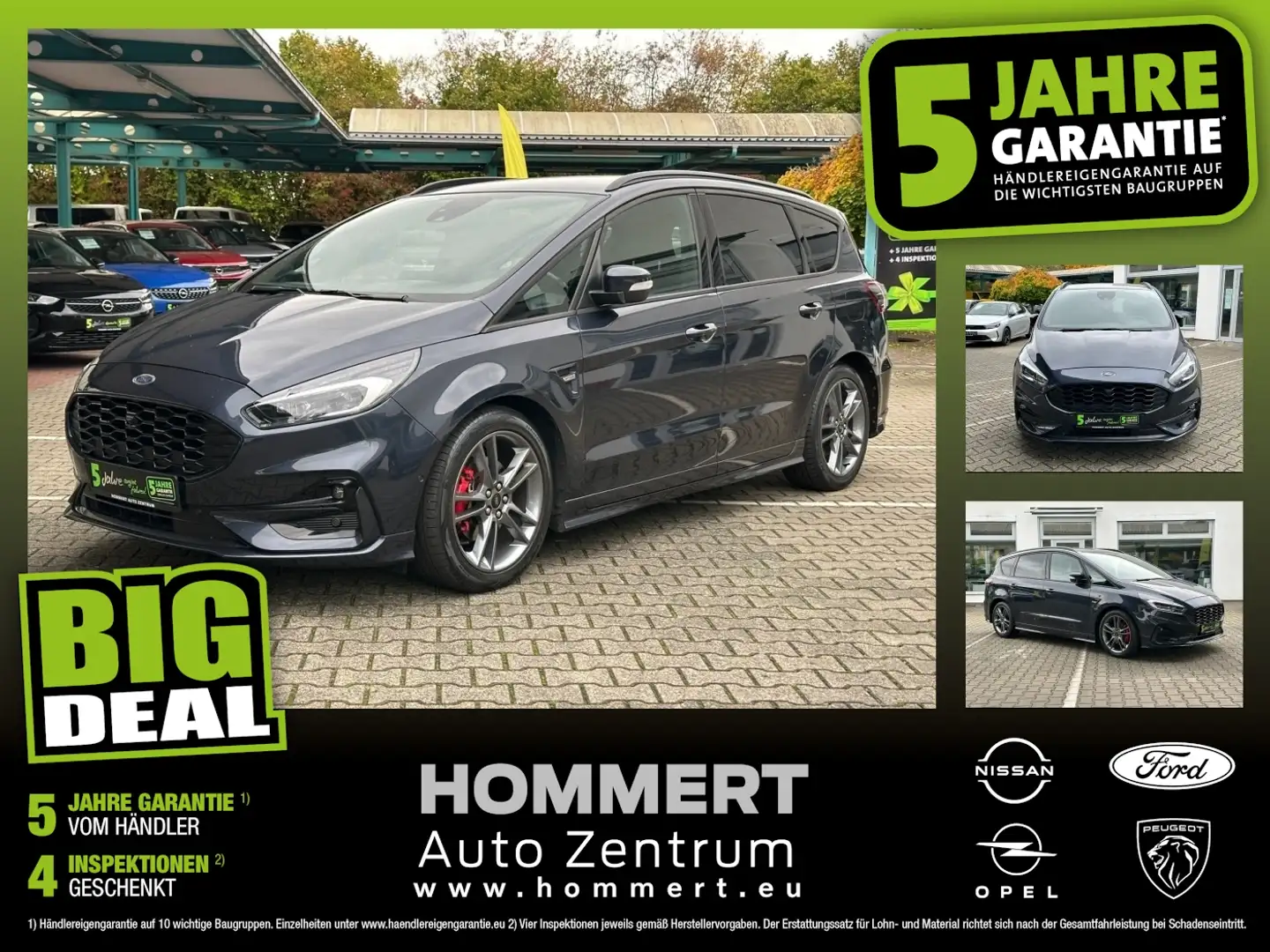 Ford S-Max 2.0 EcoBlue ST-Line *AHK*ACC*Kamera*Navi* Blu/Azzurro - 1