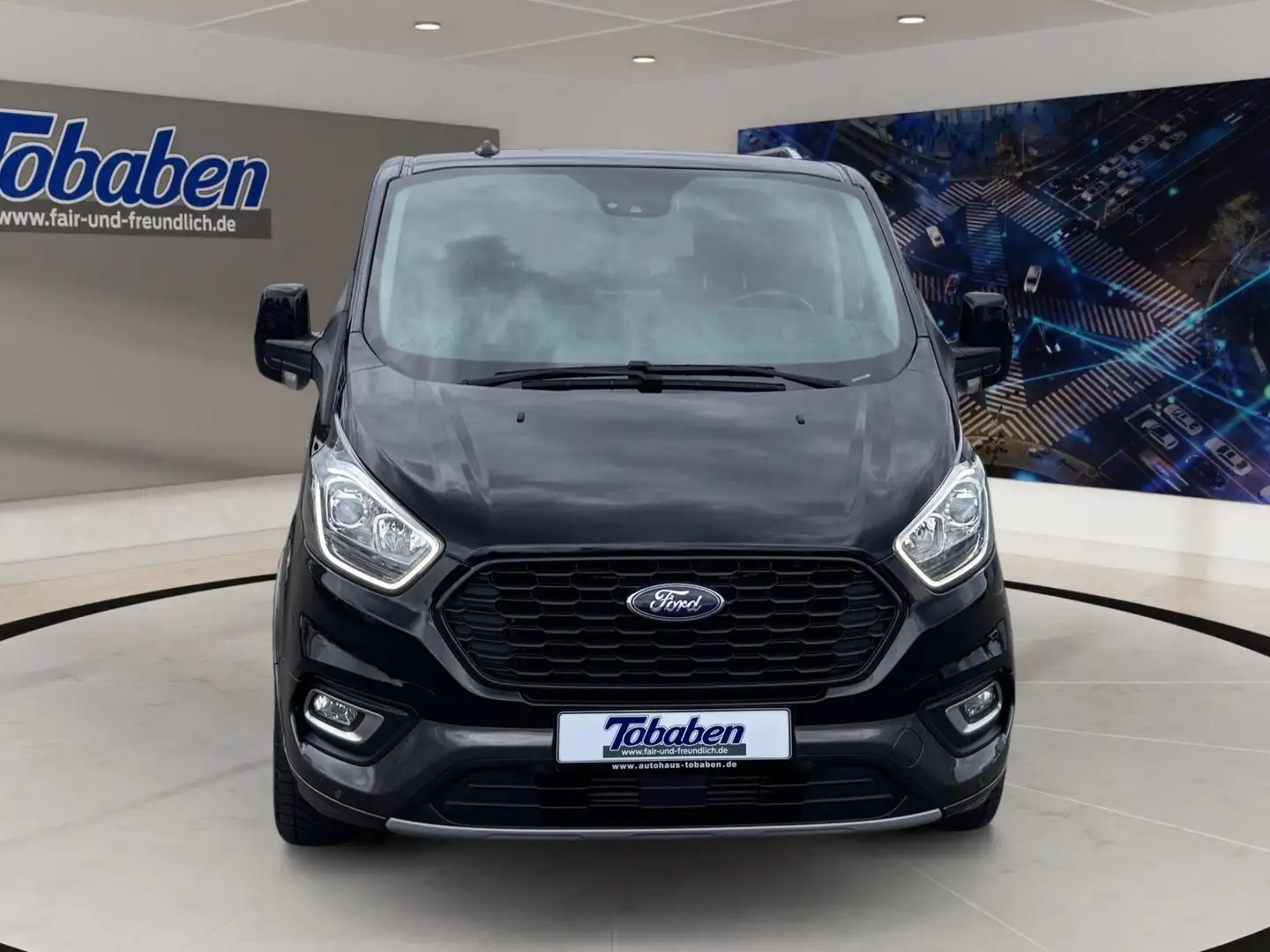 Ford Transit Custom 2.0 TDCi 320 L1 (EURO 6d) Noir - 2