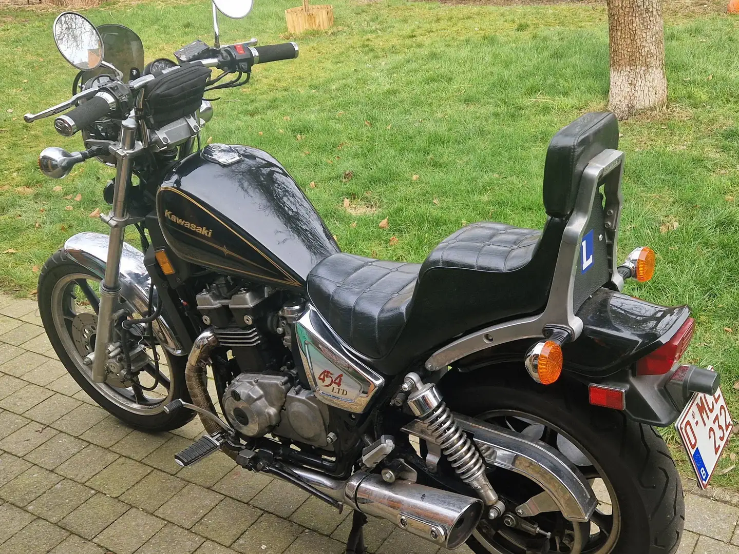 Kawasaki EN 450 LTD Чорний - 2