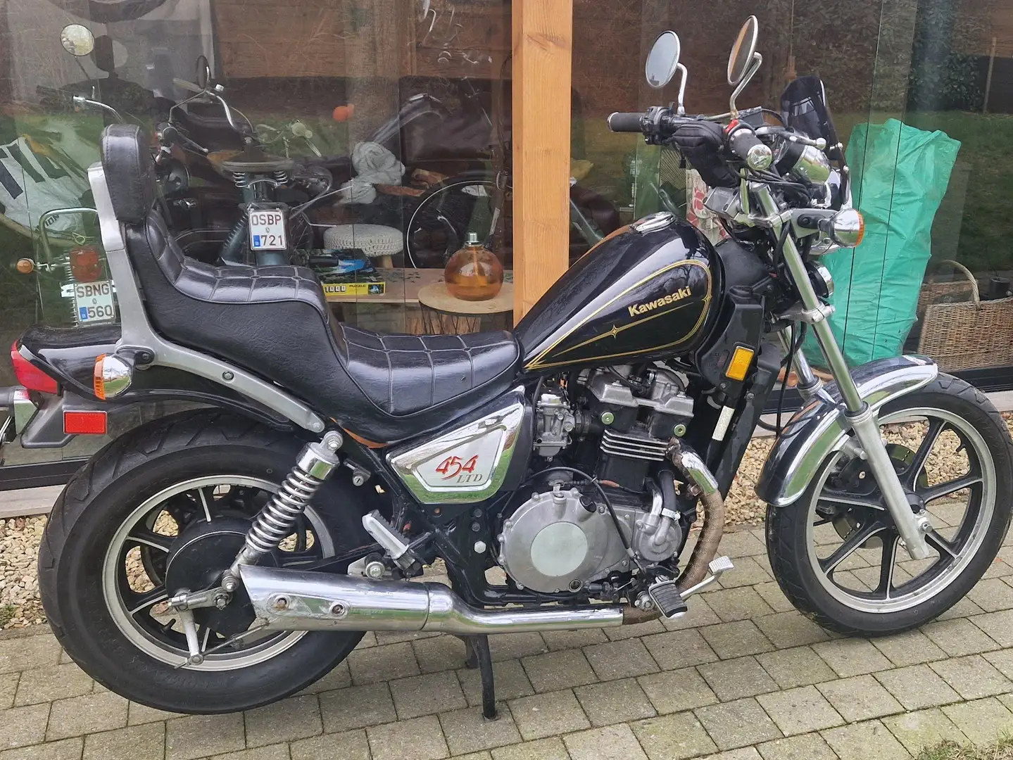 Kawasaki EN 450 LTD Чорний - 1