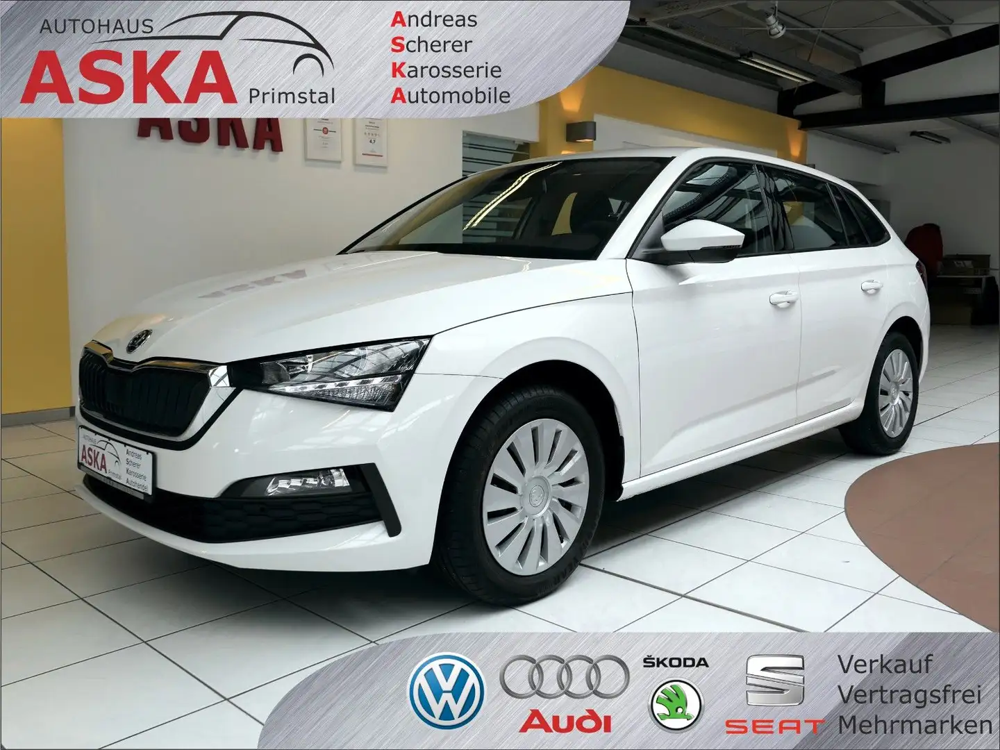 Skoda Scala Kombi "Cool Plus" TSI Smartlink PDC HU neu Fehér - 1