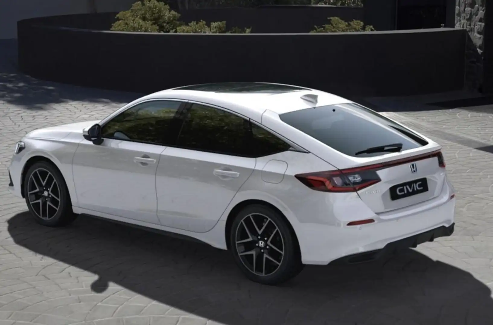 Honda Civic Advance 184 CVT Nav Leder Pano Bose SHZ 135 kW ... Weiß - 2