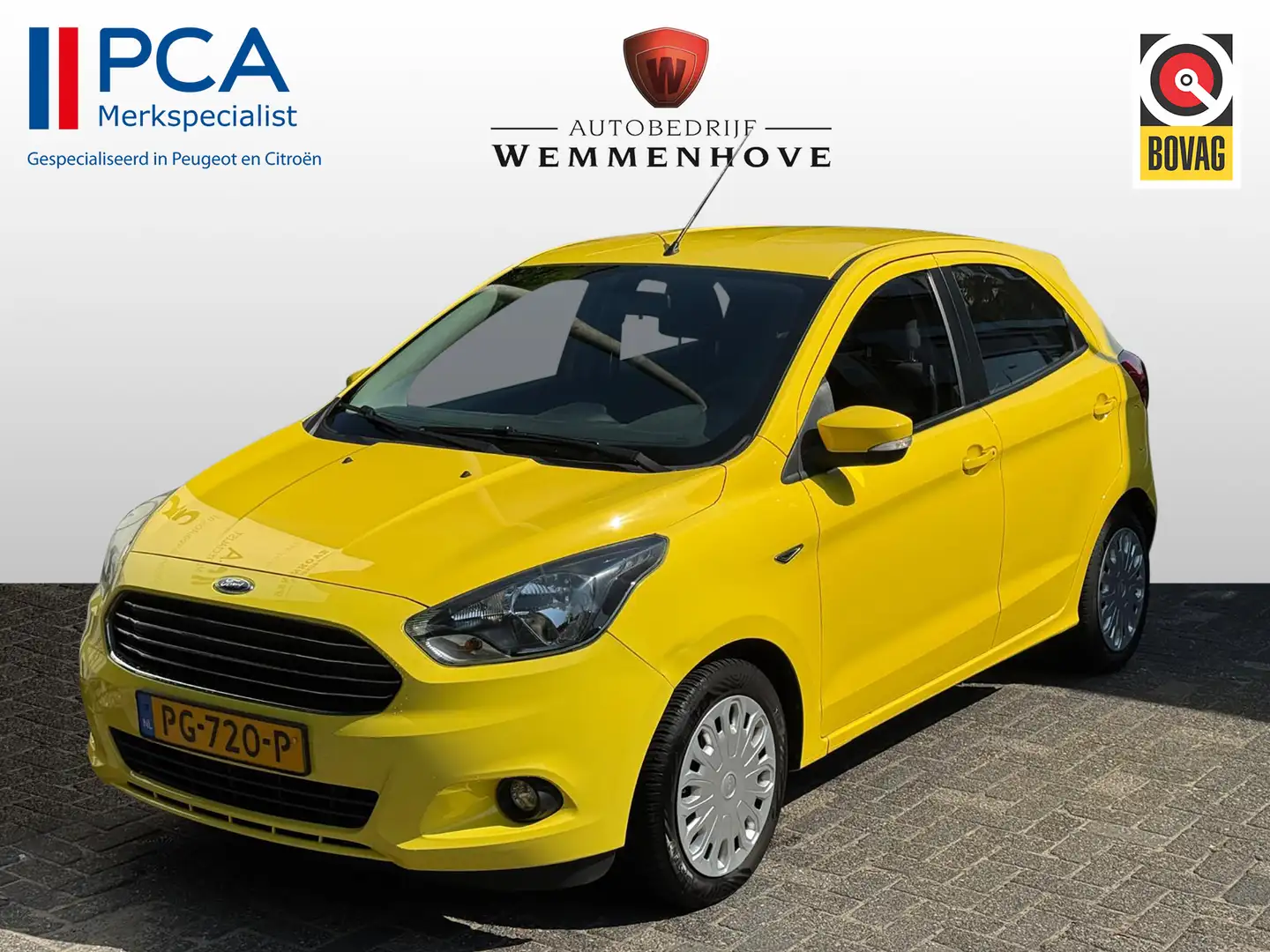 Ford Ka/Ka+ 1.2 Trend Ultimate 5-Deurs/Airco/El.ramen Geel - 1