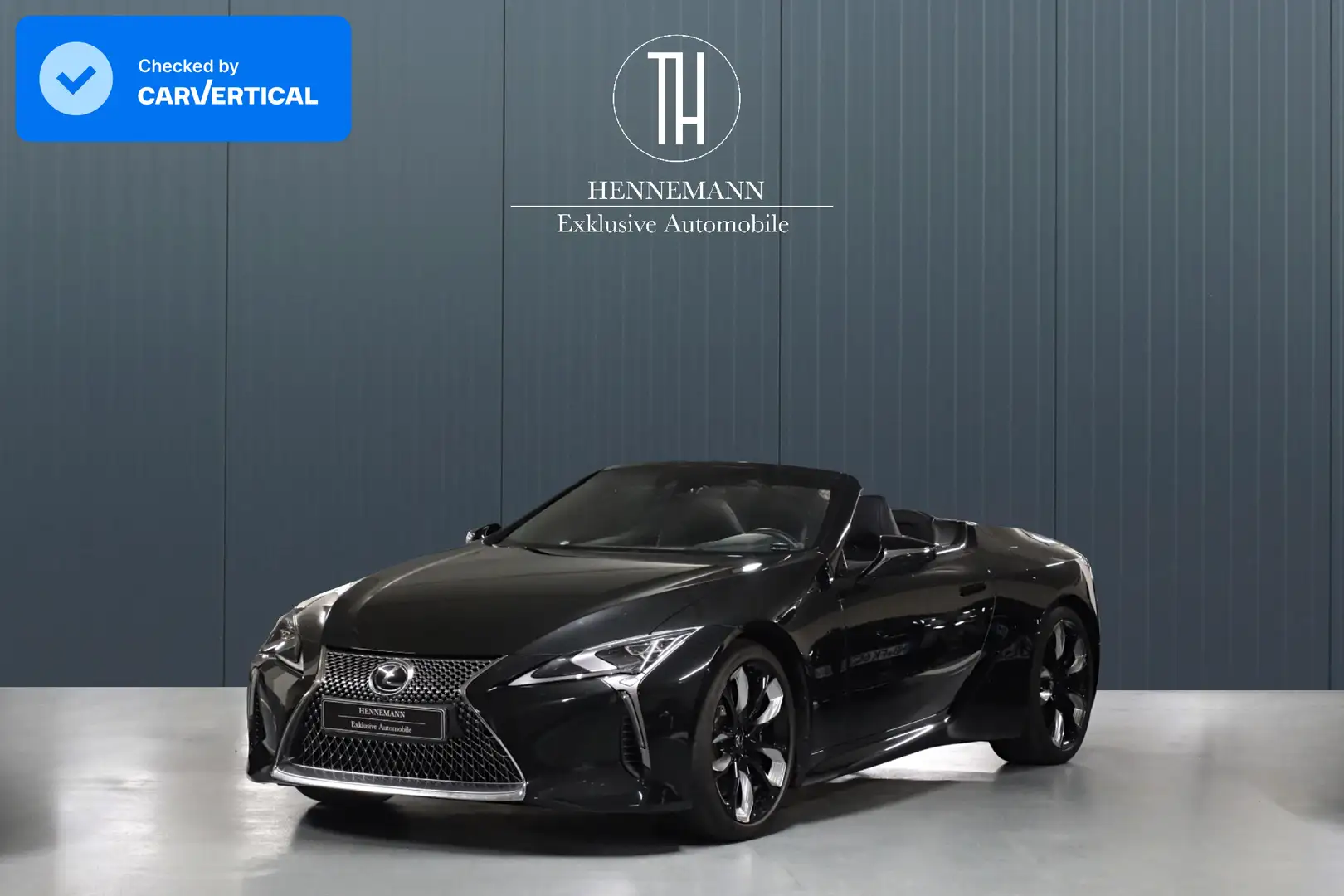 Lexus LC 500 LC500 Cabrio*PerformancePaketCabrio*Leder*1.Hand Schwarz - 1
