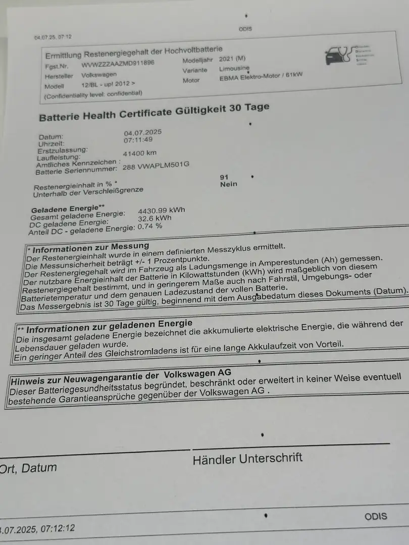 Volkswagen e-up! move up! Climatr DAB CompPhone maps+more Bleu - 2