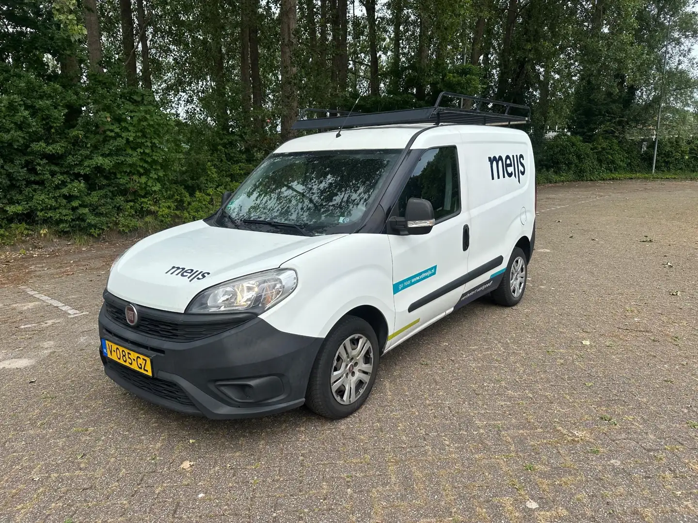 Fiat Doblo Cargo 1.3 MJ NAP Euro 6 NW APK Airco Imperiaal Wit - 1
