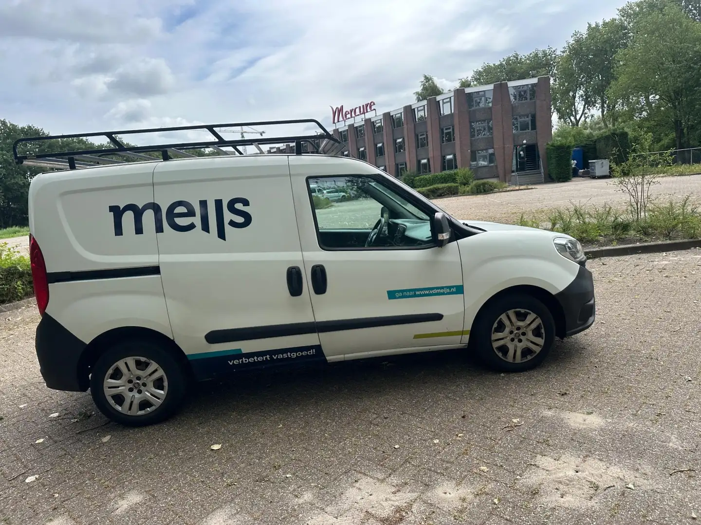 Fiat Doblo Cargo 1.3 MJ NAP Euro 6 NW APK Airco Imperiaal Wit - 2