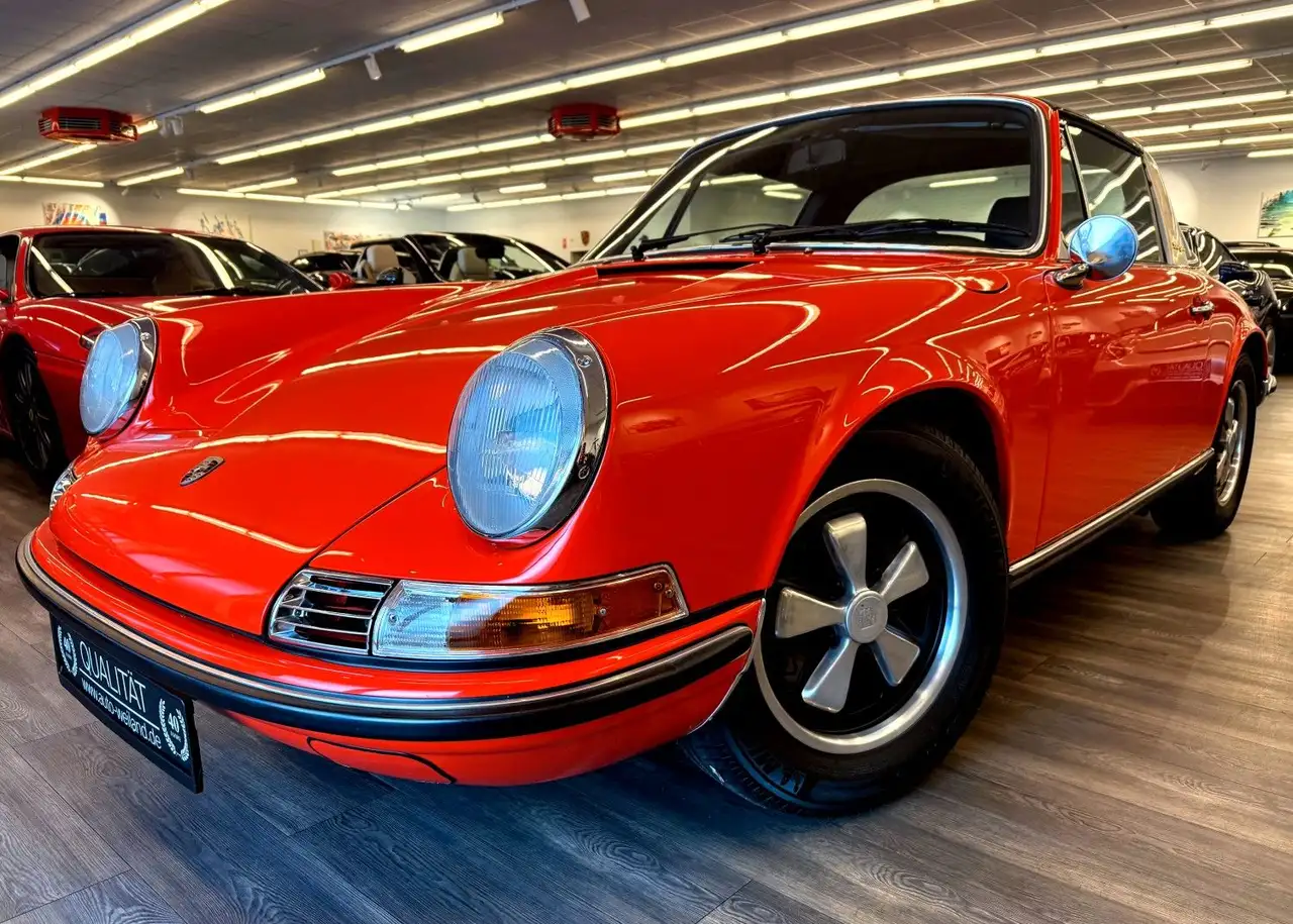 Porsche 911 2.2 S Targa Blutorange Original Fram Off, foto 1