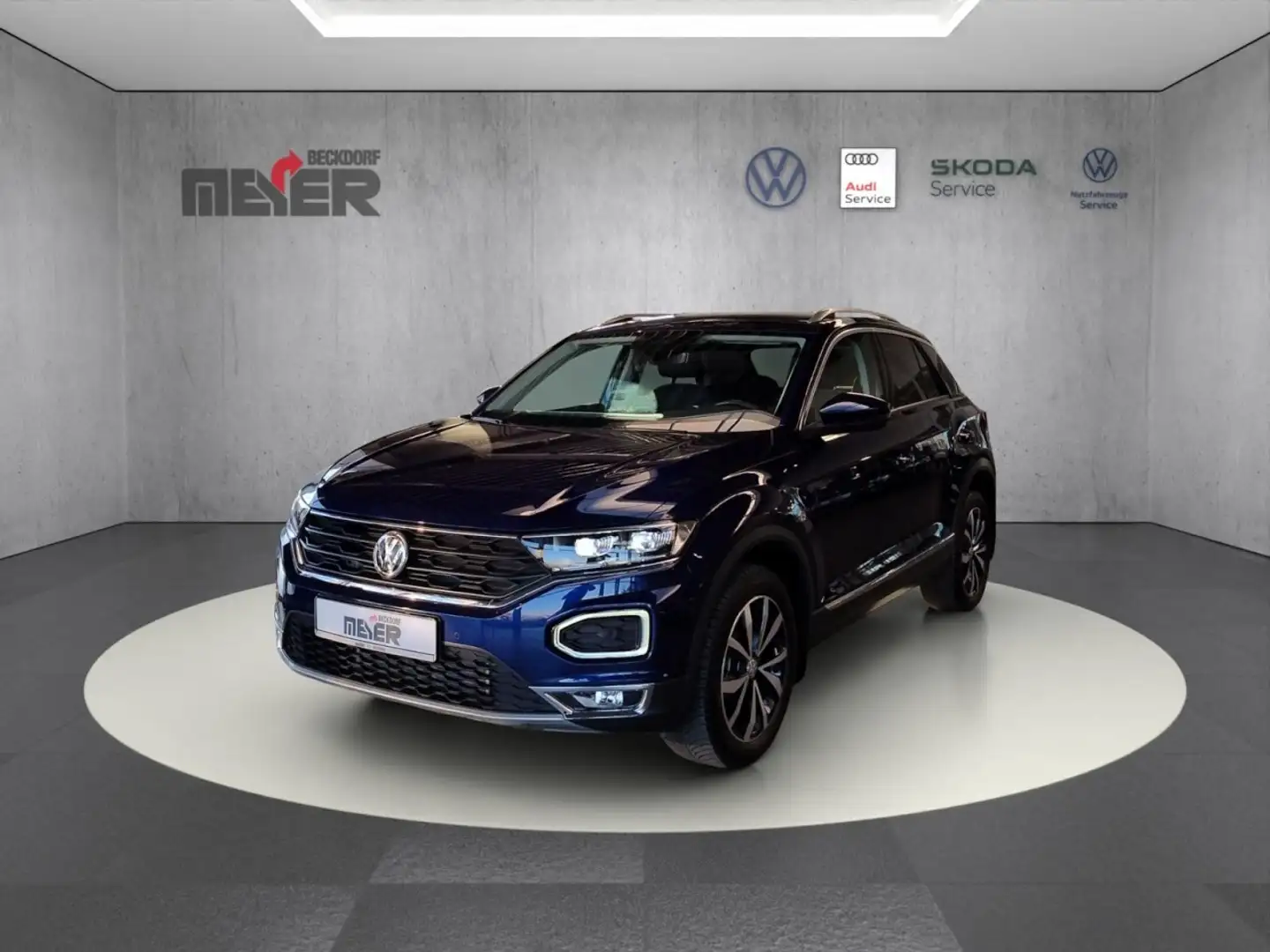 Volkswagen T-Roc Style 1.5 TSI DSG Klima Navi Rückfahrkamera Blau - 1