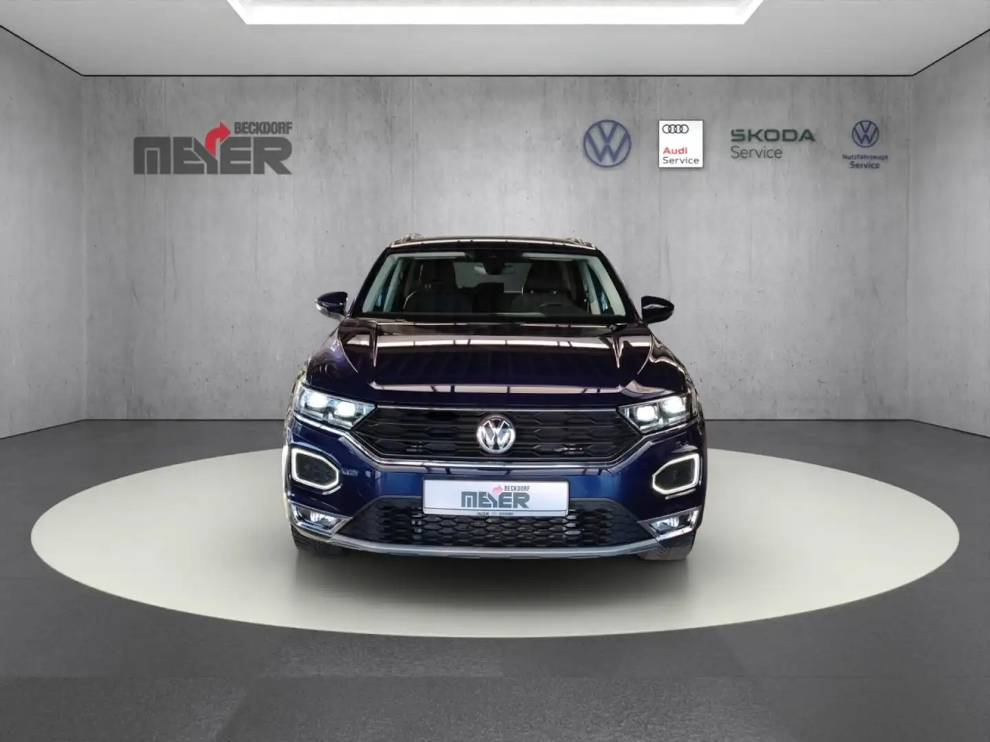Volkswagen T-Roc Style 1.5 TSI DSG Klima Navi Rückfahrkamera Blau - 2