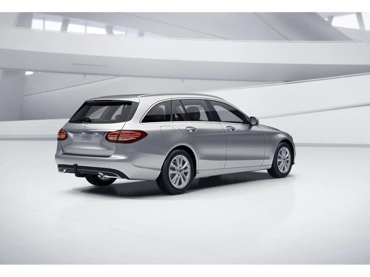 Mercedes-Benz C 200 T AVANTGARDE LED AHK eHeckkl. Navi Kamera Zilver - 2