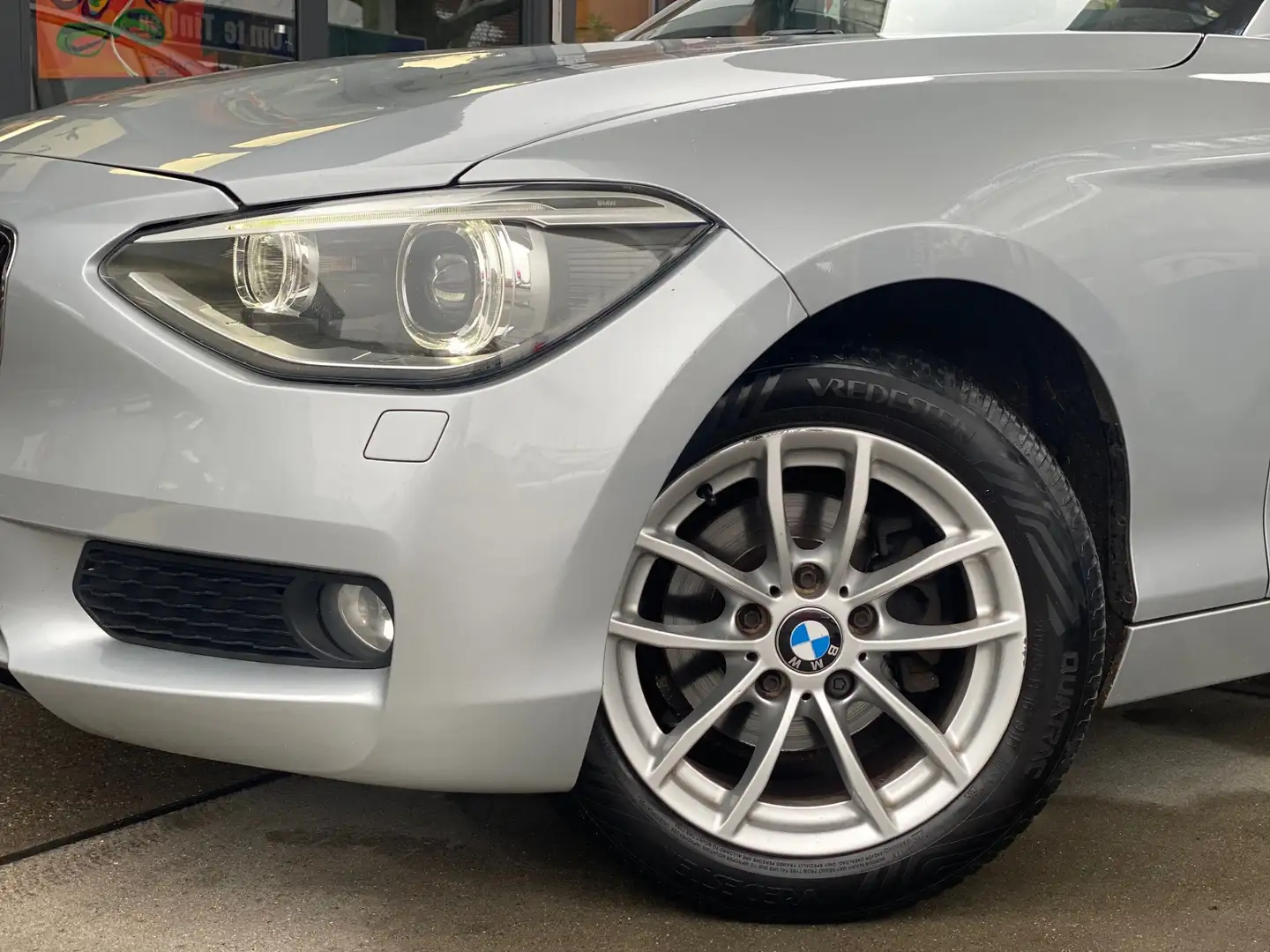 BMW 116 1-serie 116i Business+ Airco Cruise control  PDC Gris - 2