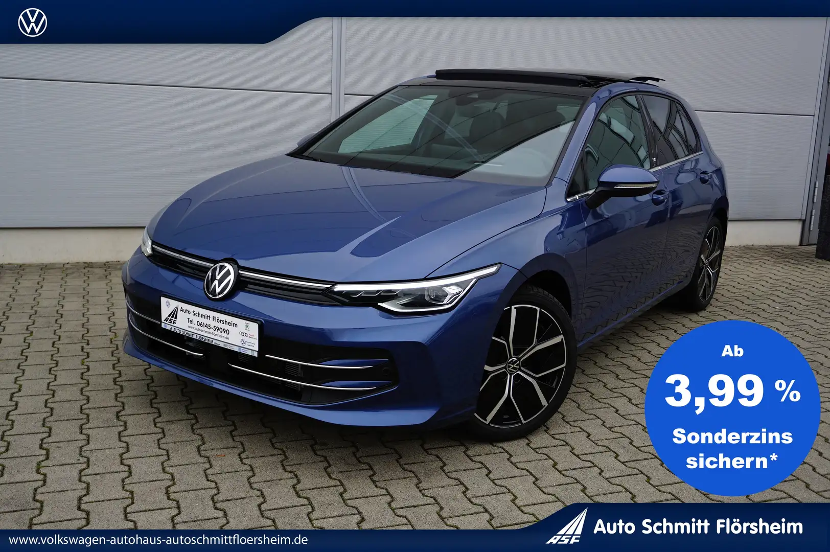 Volkswagen Golf Style"50 Jahre"1.5 TSI 7-Gang DSG Navi,DCC Bleu - 1