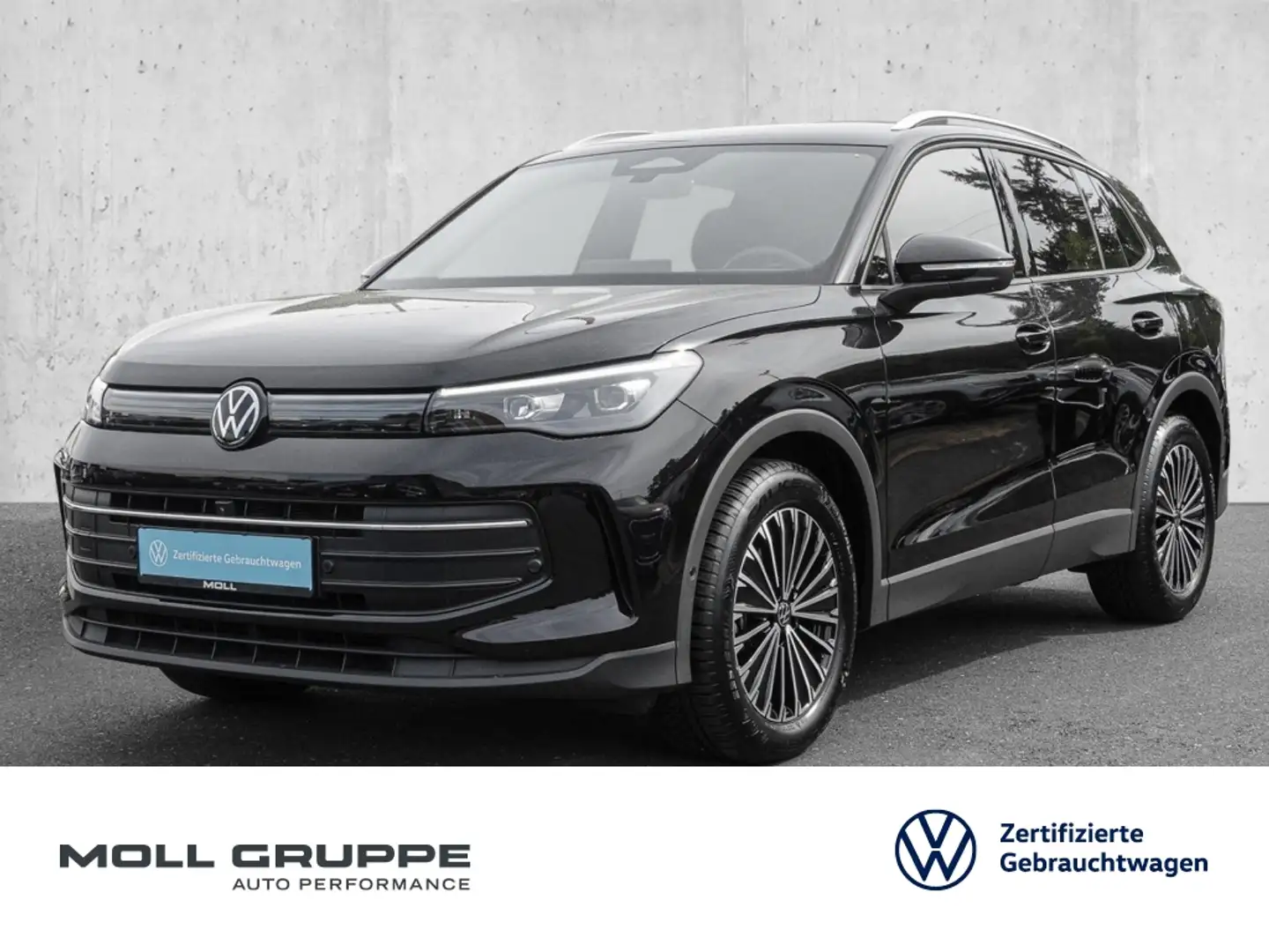 Volkswagen Tiguan 1.5 eTSI DSG Goal 360 ACC AUT EL.HECK FLA Schwarz - 1