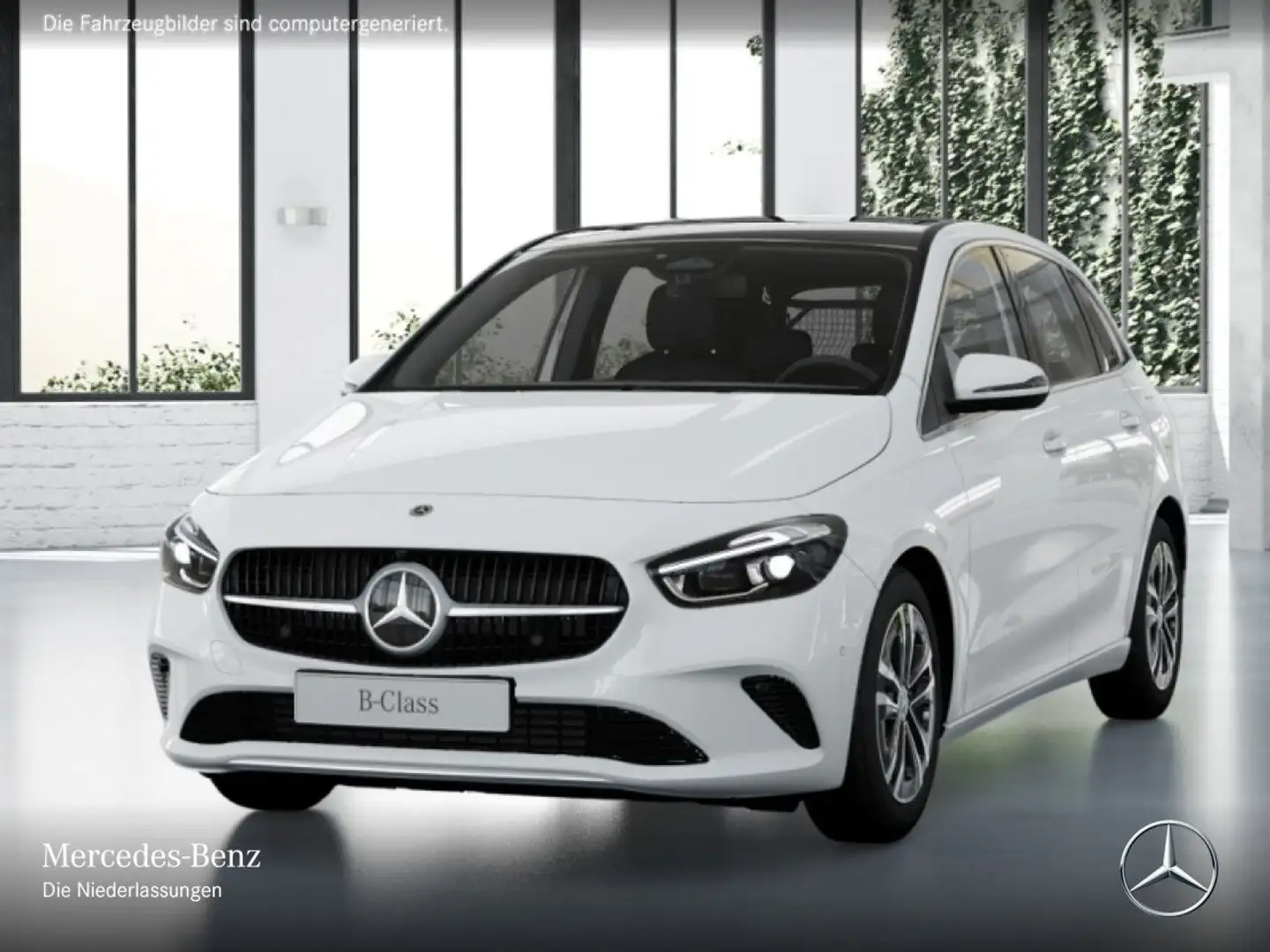 Mercedes-Benz B 200 PROGRESSIVE+PANO+MULTIBEAM+KAMERA+TOTW+7G Weiß - 2
