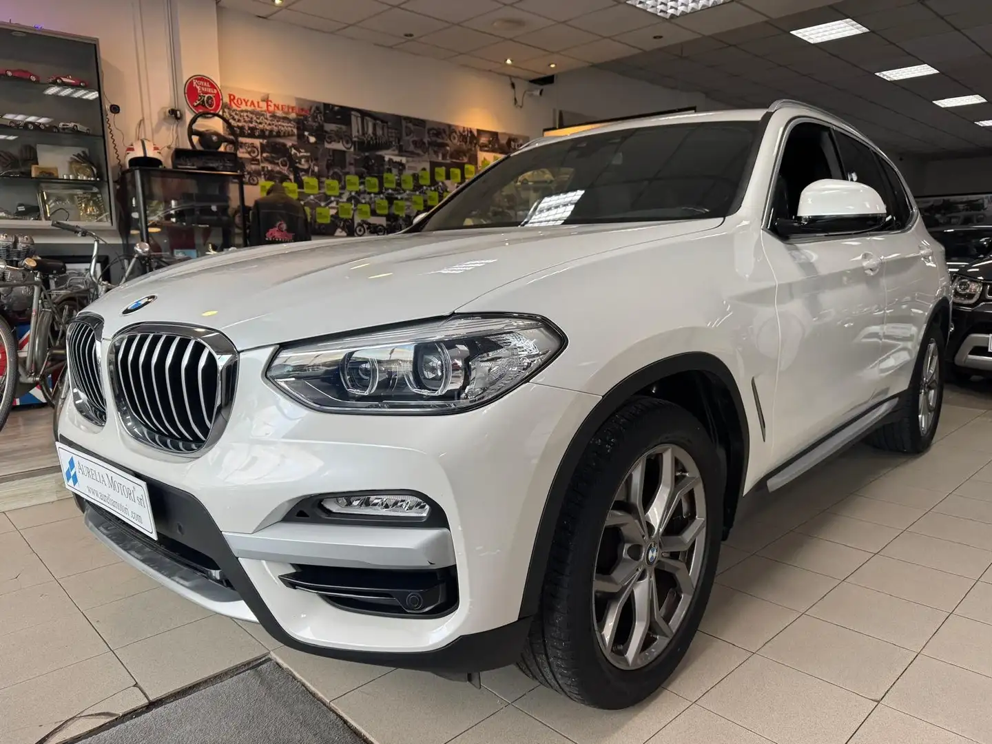 BMW X3 X3 xdrive20d xLine 190cv auto TAGLIANDI BMW FULL Weiß - 1
