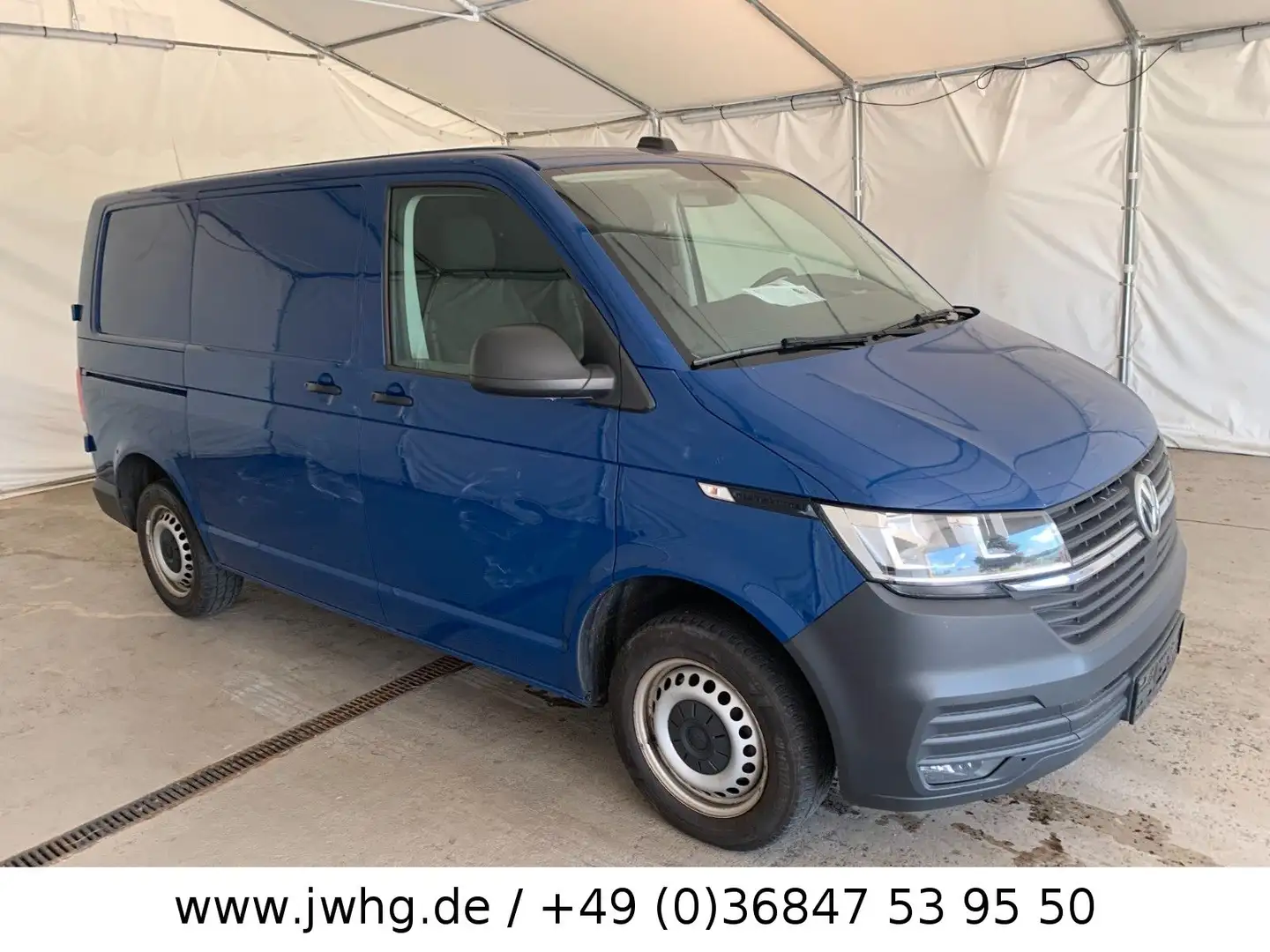 Volkswagen T6 Transporter T6.1 Transporter 2.0 TDI KR DSG KLIMA/PDC/AHK Blau - 2