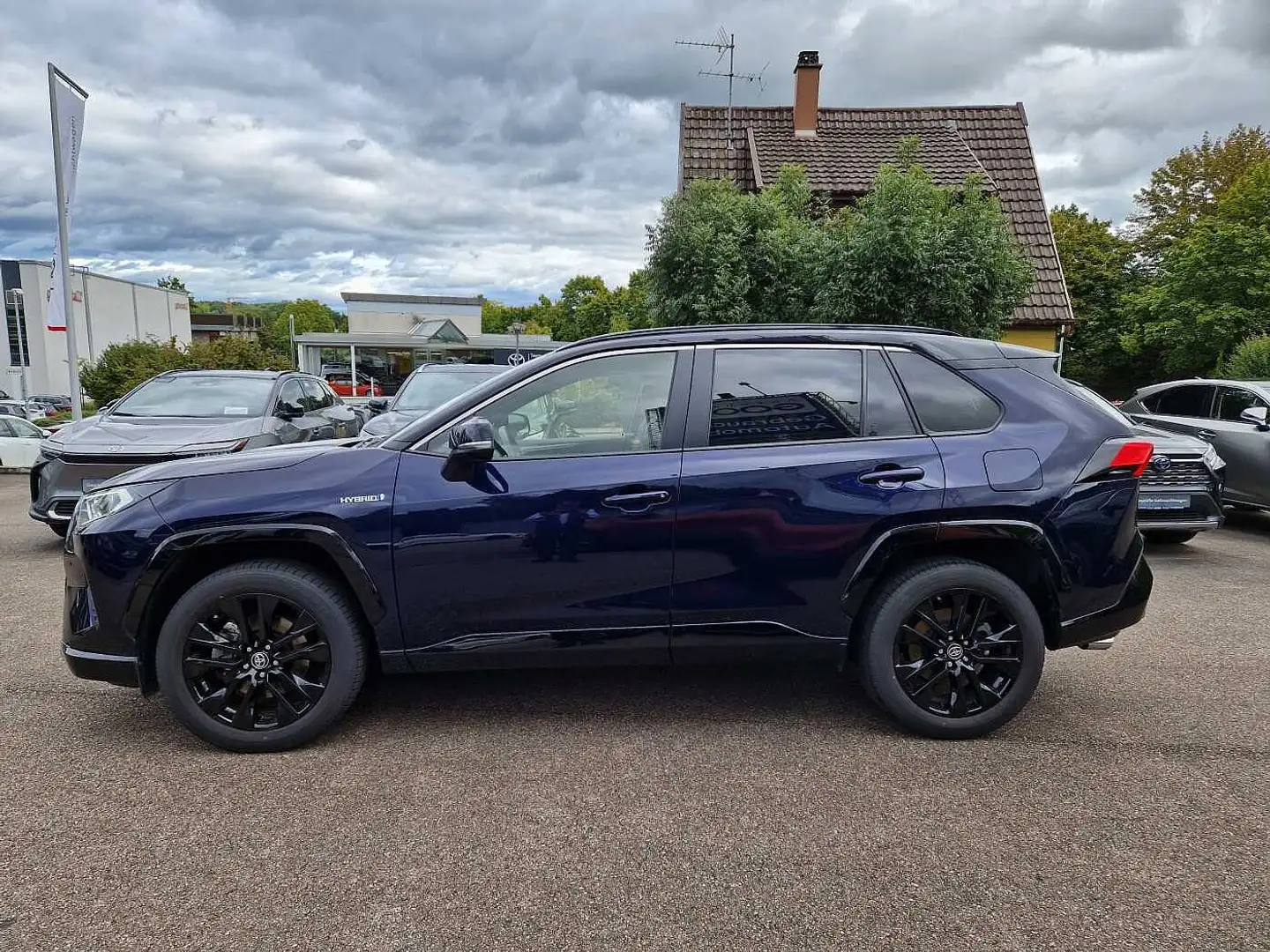 Toyota RAV 4 RAV4 Hybrid 4x4 Style Selection Blau - 2