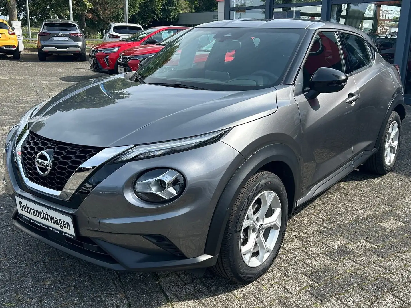 Nissan Juke DIG-T 117 Acenta*KLIMAATOMATIK*NAVI*RFK* Gris - 1