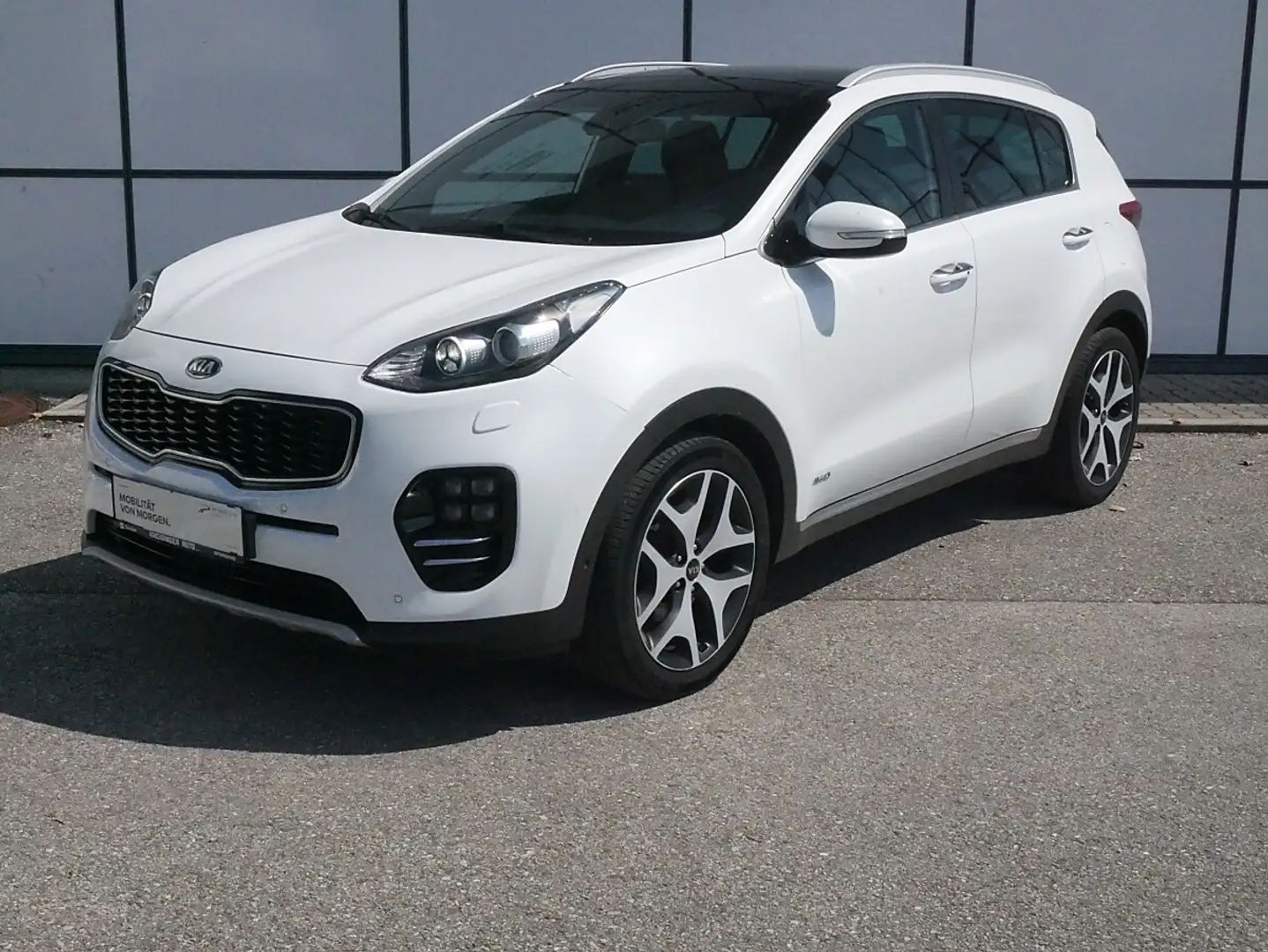 Kia Sportage 1,6 T-GDI AWD GT-Line DCT Weiß - 2