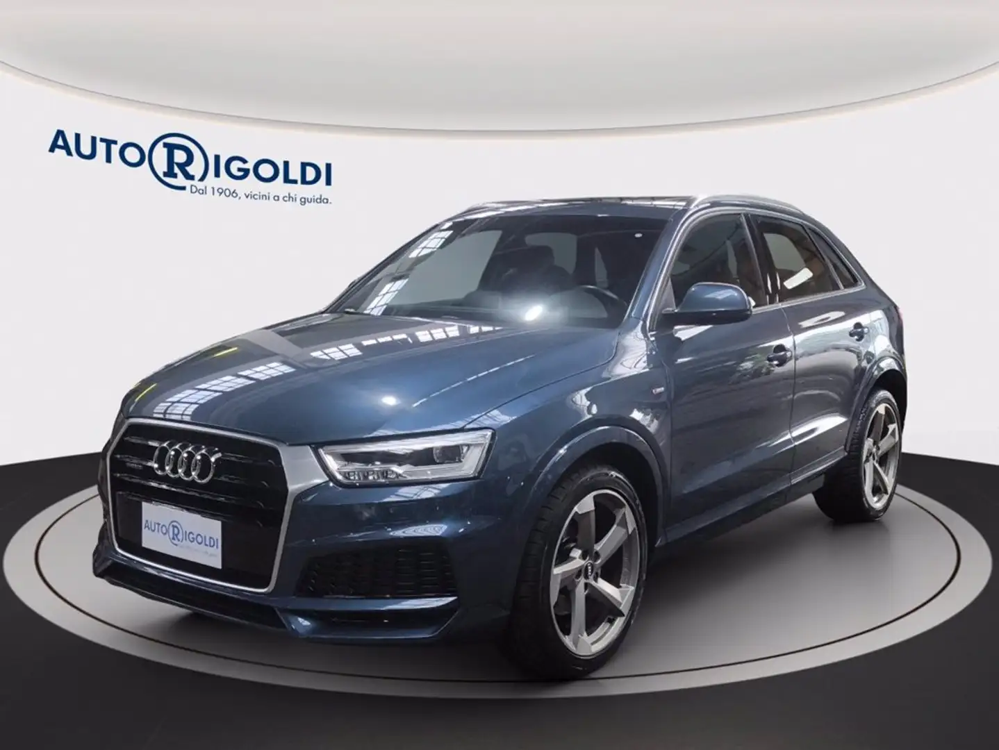Audi Q3 2.0 tdi sport quattro 150cv s-tronic Šedá - 1