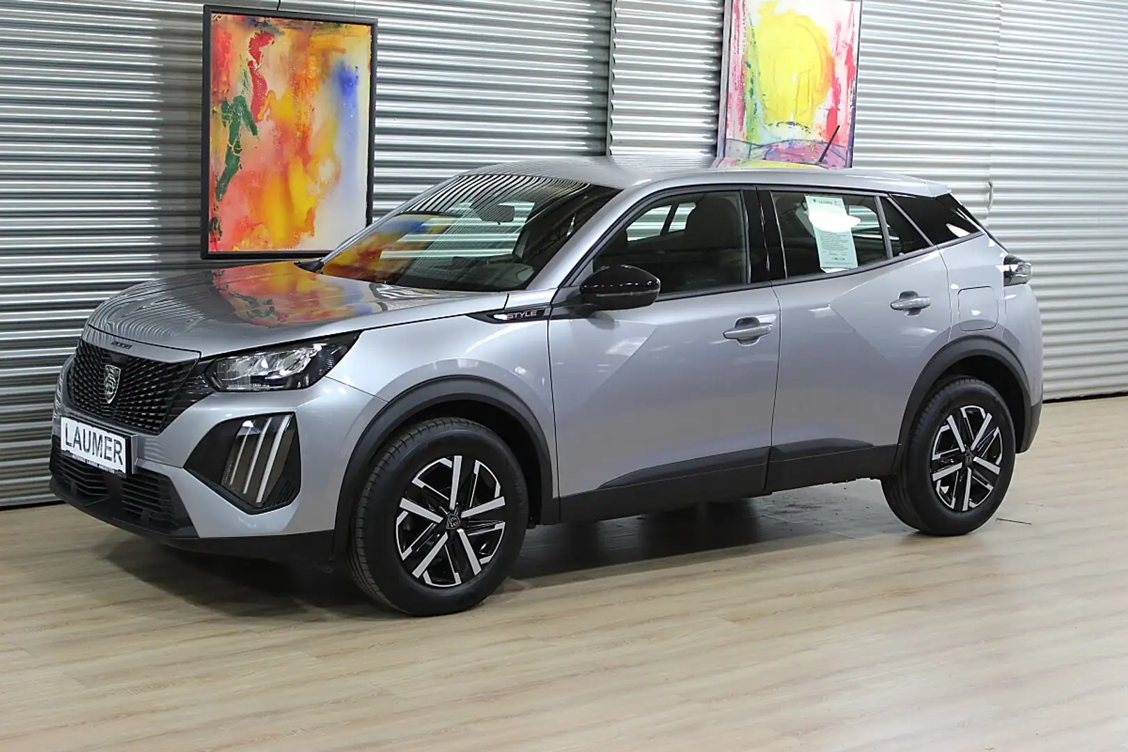 Peugeot 2008 Style Benzin 100PS 6-Gang-Manuell Grau - 1