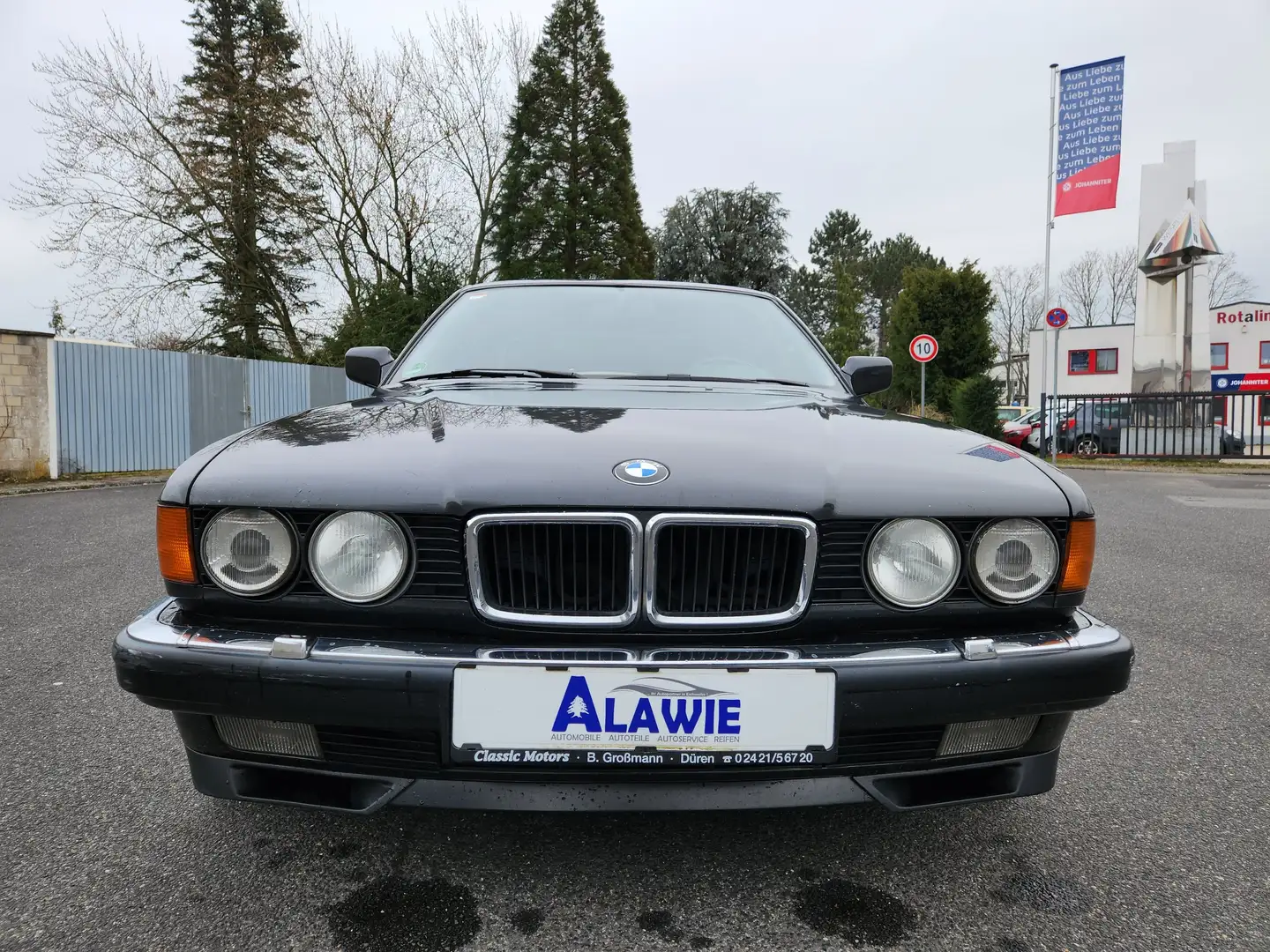 BMW 750 750i V12 E32 Automatik*ESSD*Oldtimer *HU 02/25 Zwart - 2