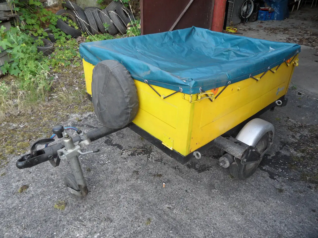 Trailer-Anhänger HP300 Warnow Werft ungebremst, foto 1