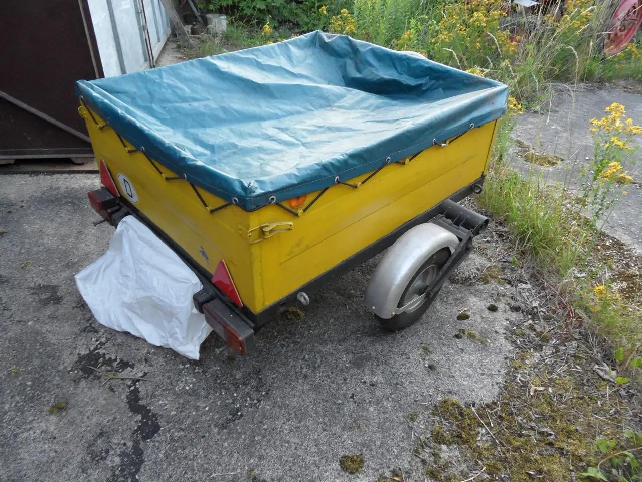 Trailer-Anhänger HP300 Warnow Werft ungebremst, foto 3