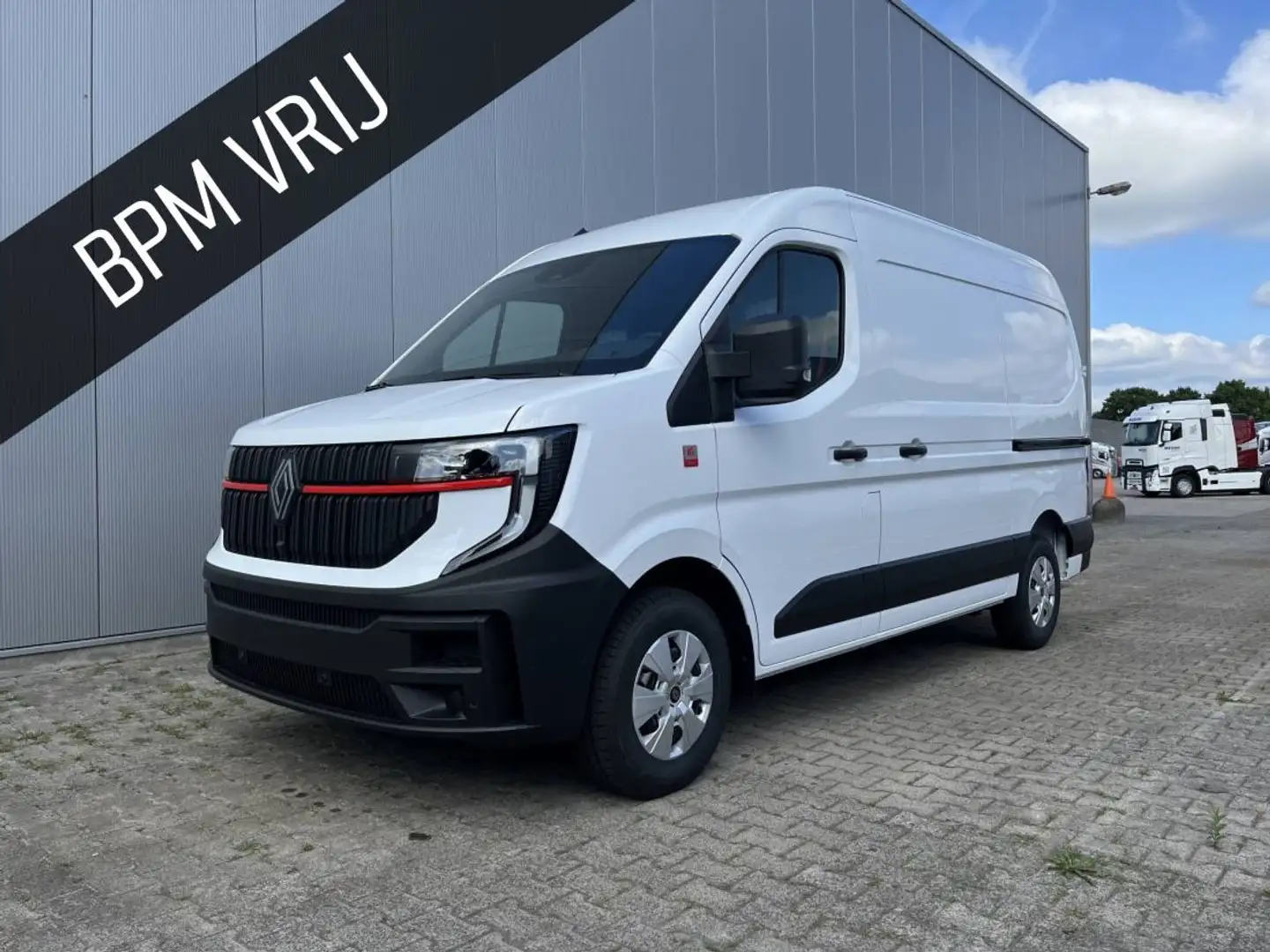 Renault Master NIEUW MODEL L2H2 SCHUIFDEUR LINKS Wit - 1