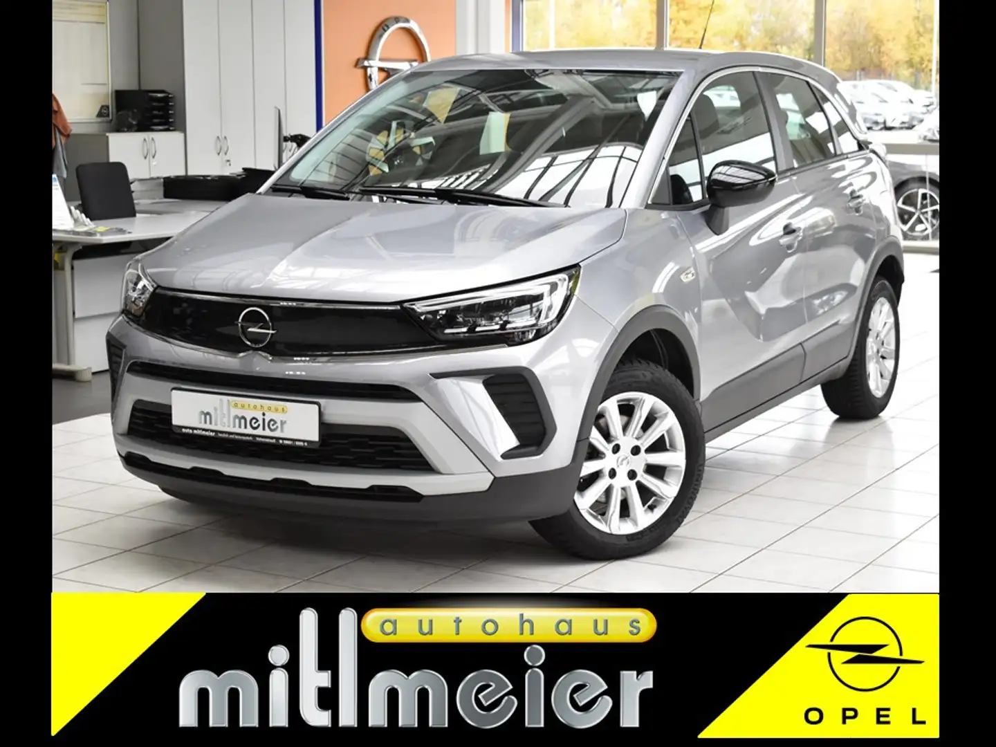 Opel Crossland Elegance LED AGR-Sitz Kamera DAB+ SHZ Grau - 1