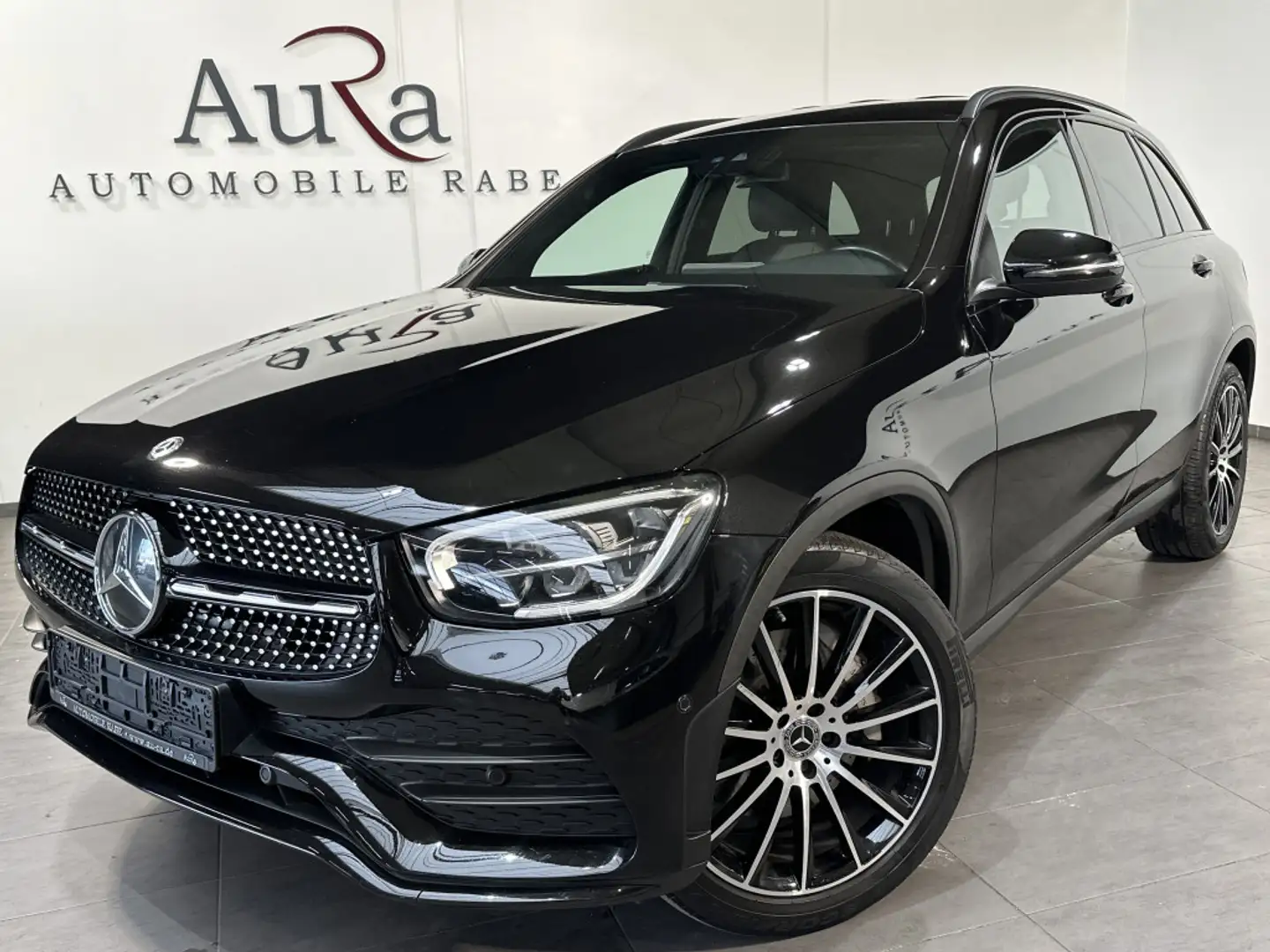 Mercedes-Benz GLC 220 4M AMG-Line NAV+LED+KAM+BURMESTER+CPLAY Czarny - 1