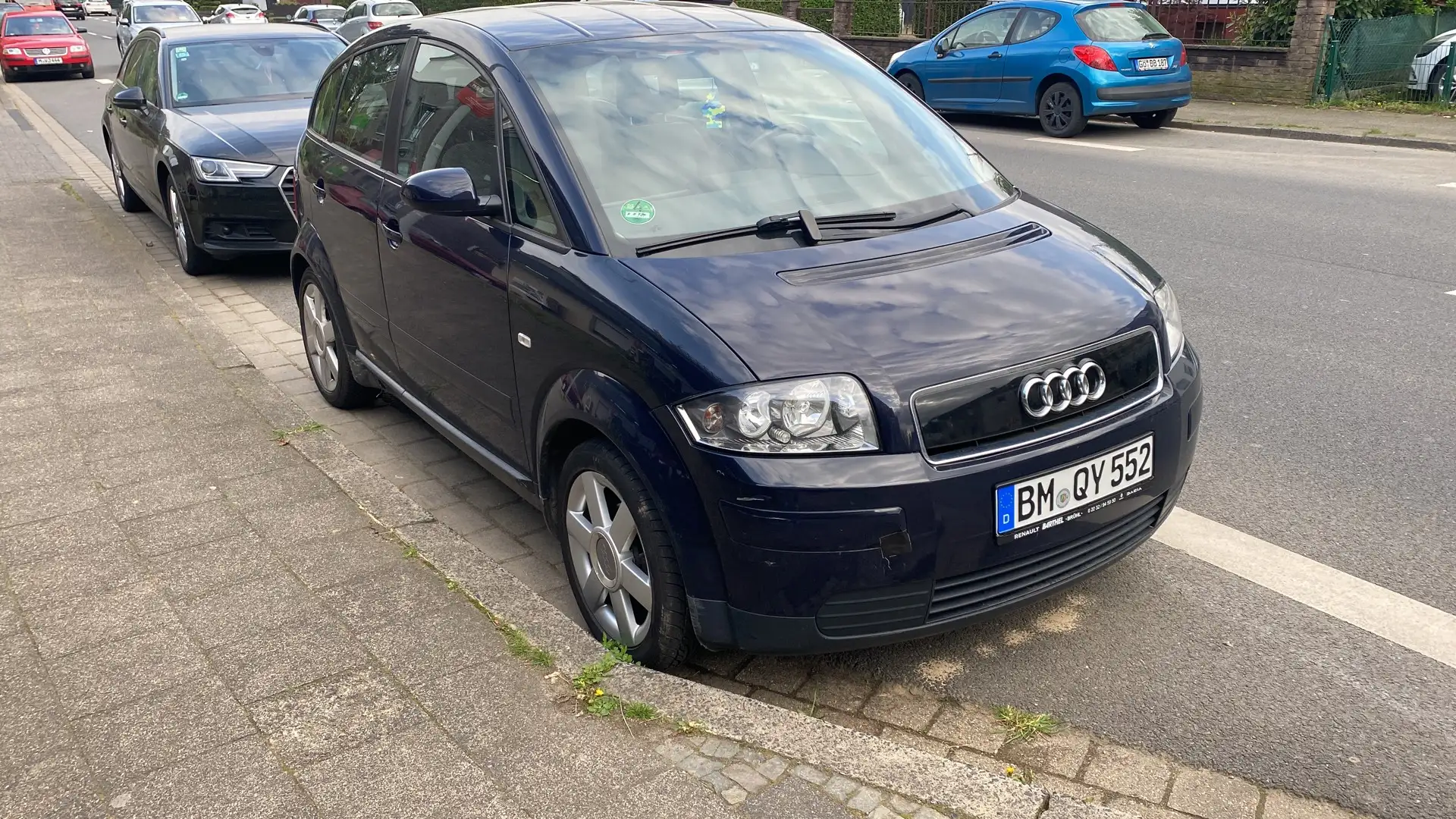 Audi A2 1.4 Blauw - 1