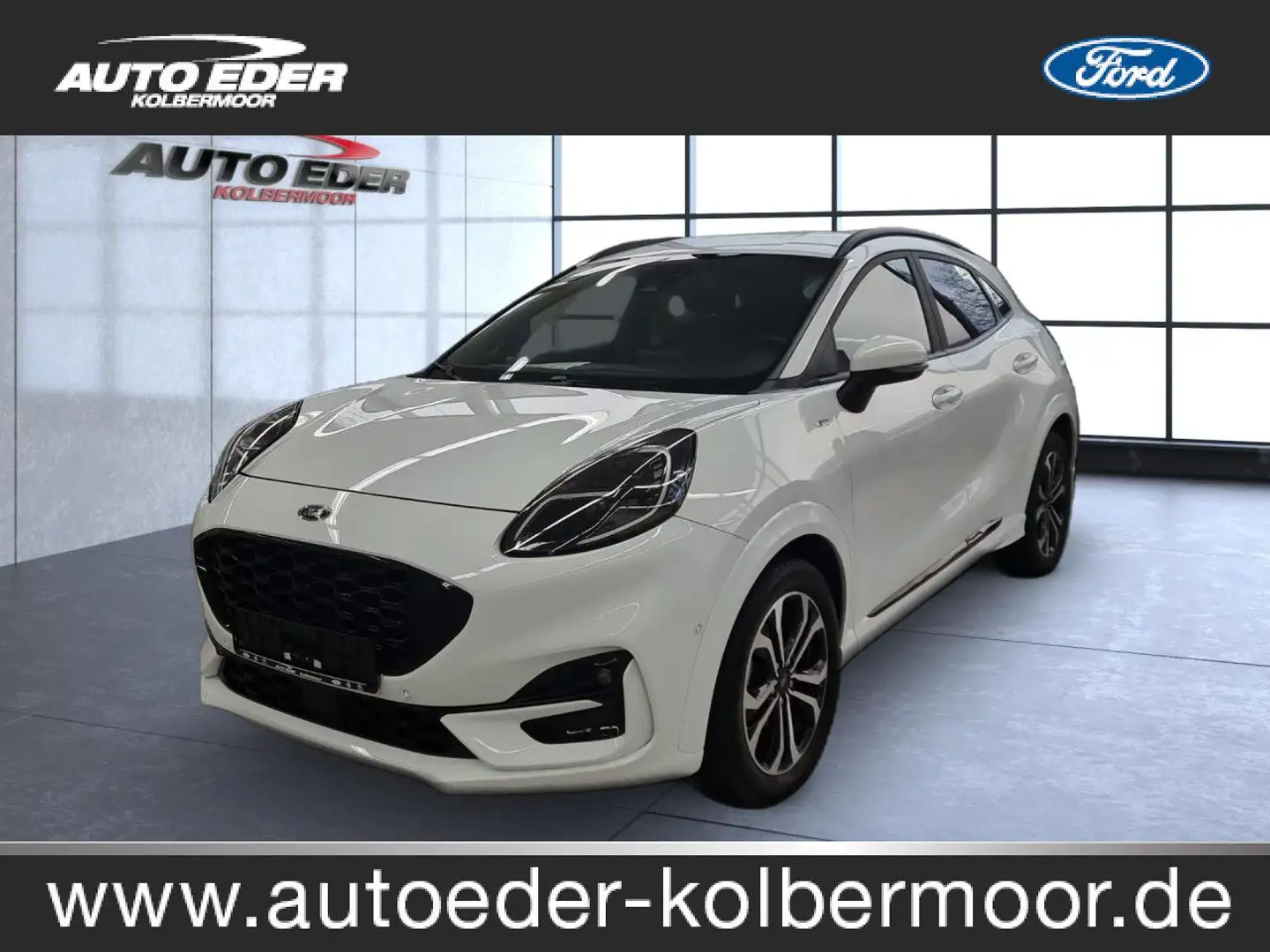 Ford Puma ST-Line X Sportpaket Bluetooth Navi LED Klima Weiß - 1