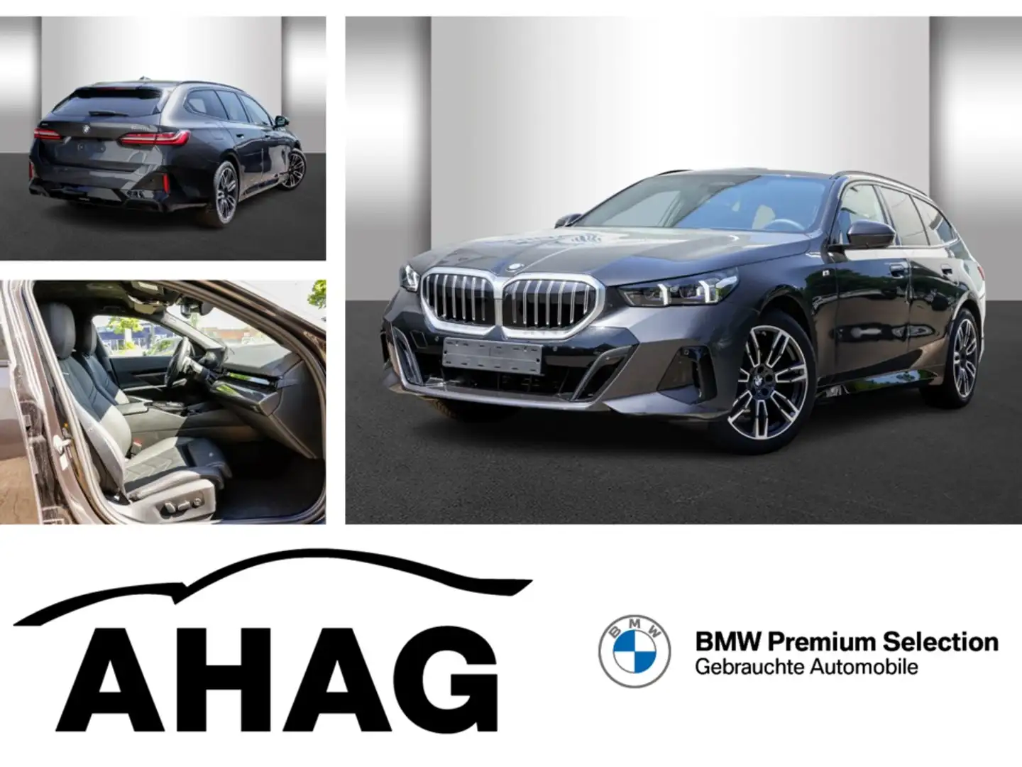 BMW 520 d xDrive Touring M Sportpaket Standhzg. AHK Grau - 1
