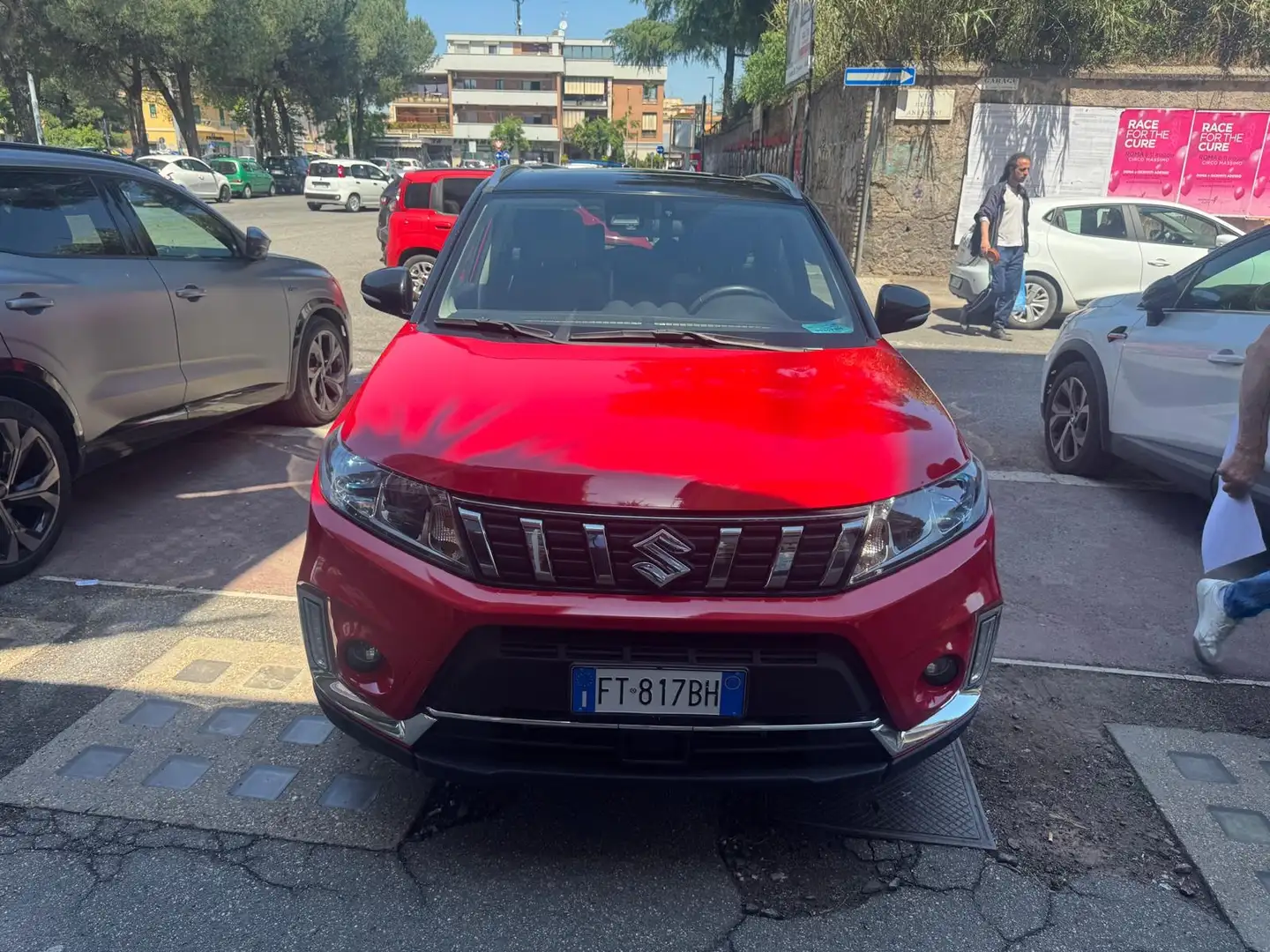 Suzuki Vitara Vitara 1.4 boosterjet Starview 4wd allgrip auto Rood - 1